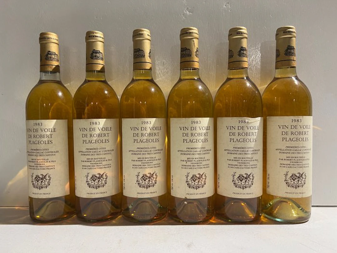 1983 Plageoles Vin de Voile - Gaillac - 6 Bottles (0.75L)