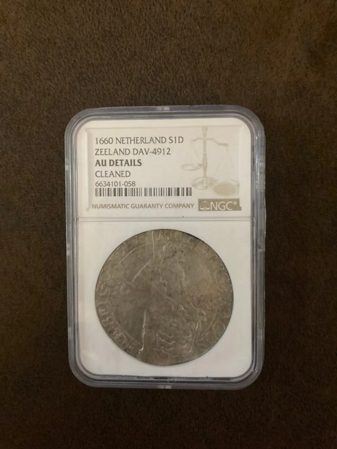 Netherlands, Zeeland Zilveren Dukaat 1660 (No reserve price)