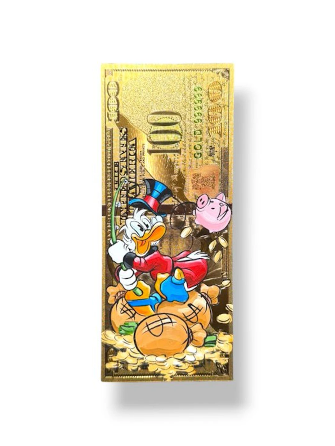 Alan Stefanov (1999) - "Golden Catch" 100$ golden bill - NO Reserve