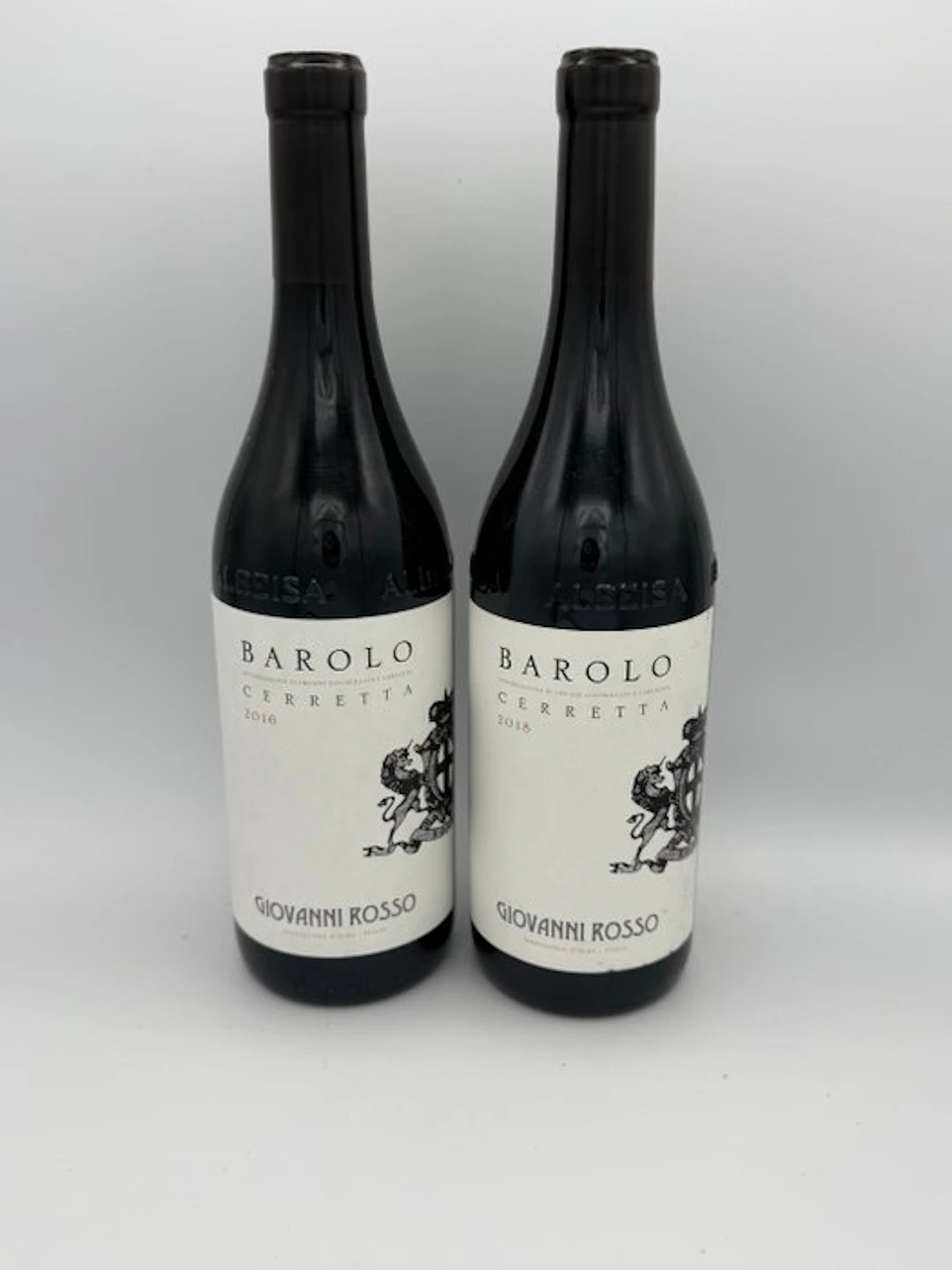 2016 & 2018 Giovanni Rosso, Cerretta - Barolo - 2 Bottles (0.75L)