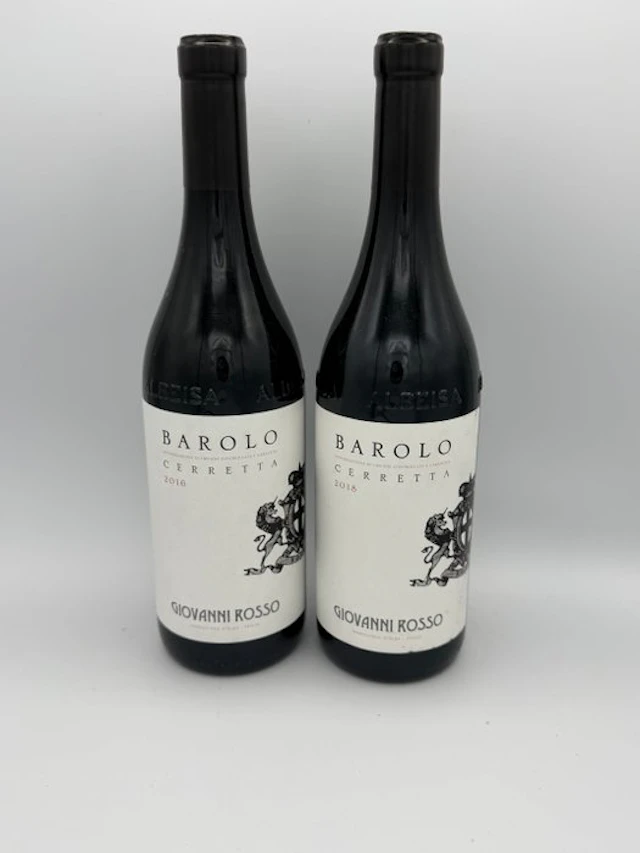2016 & 2018 Giovanni Rosso, Cerretta - Barolo - 2 Bottles (0.75L)