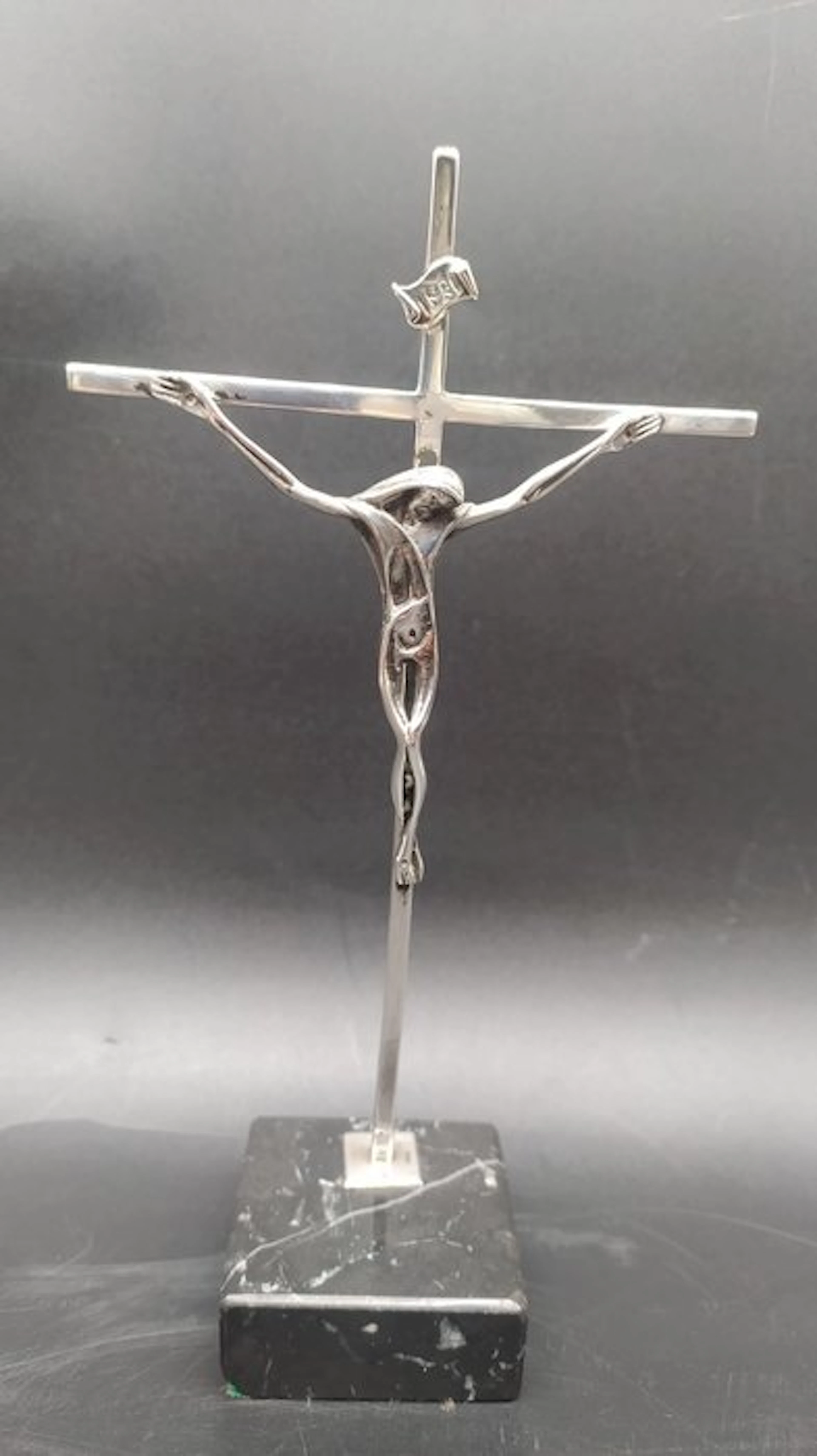 Crucifix - .915 silver - 1950-1960, 1940-1950