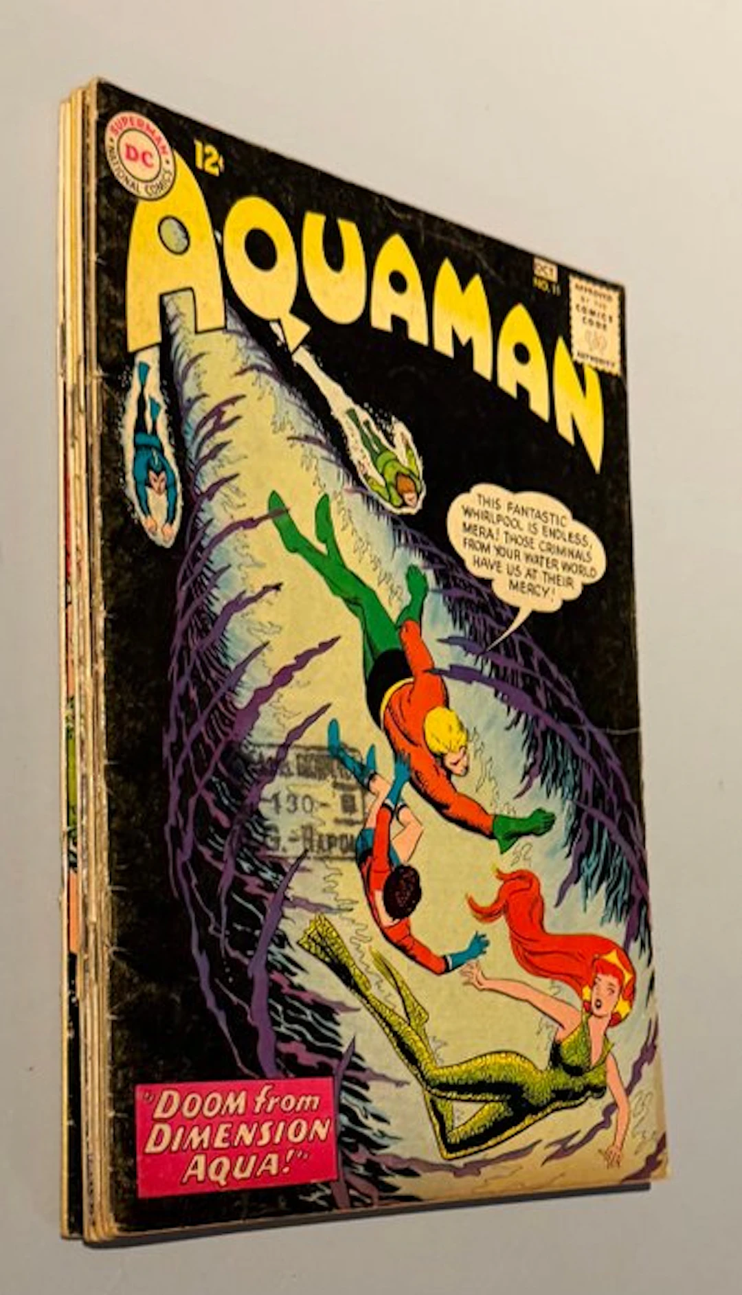 Aquaman #11-13, 16, 24, 26, 27 - 7 Comic - 1963/1966