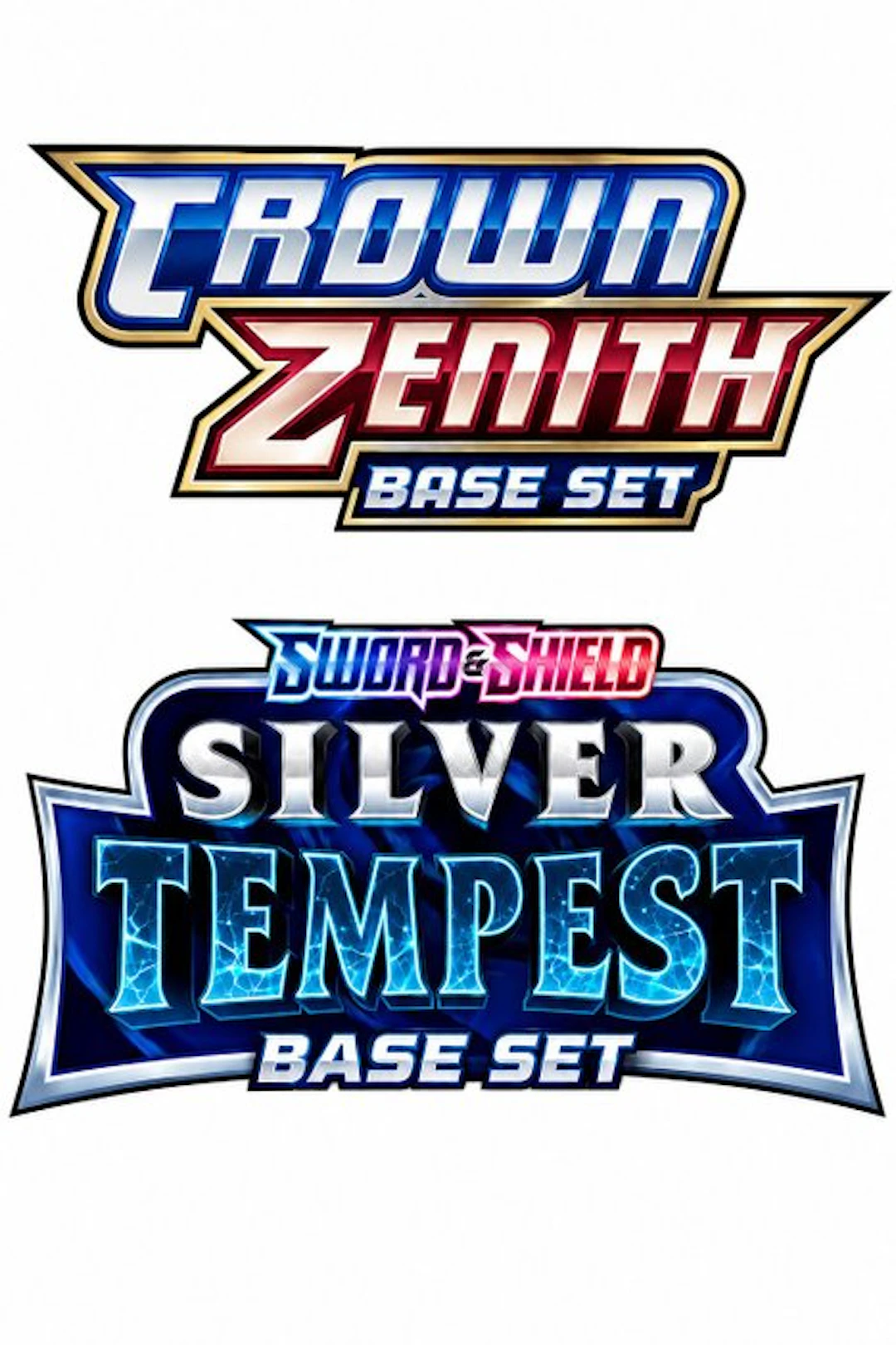 Complete set Crown Zenith & Silver Tempest - Base Sets – Commons & Uncommons