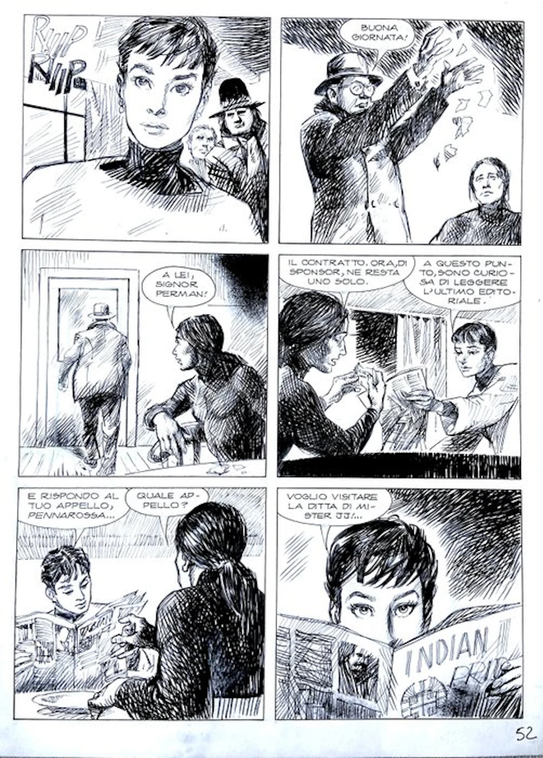 Trevisan, Giorgio - 1 Original page - Julia