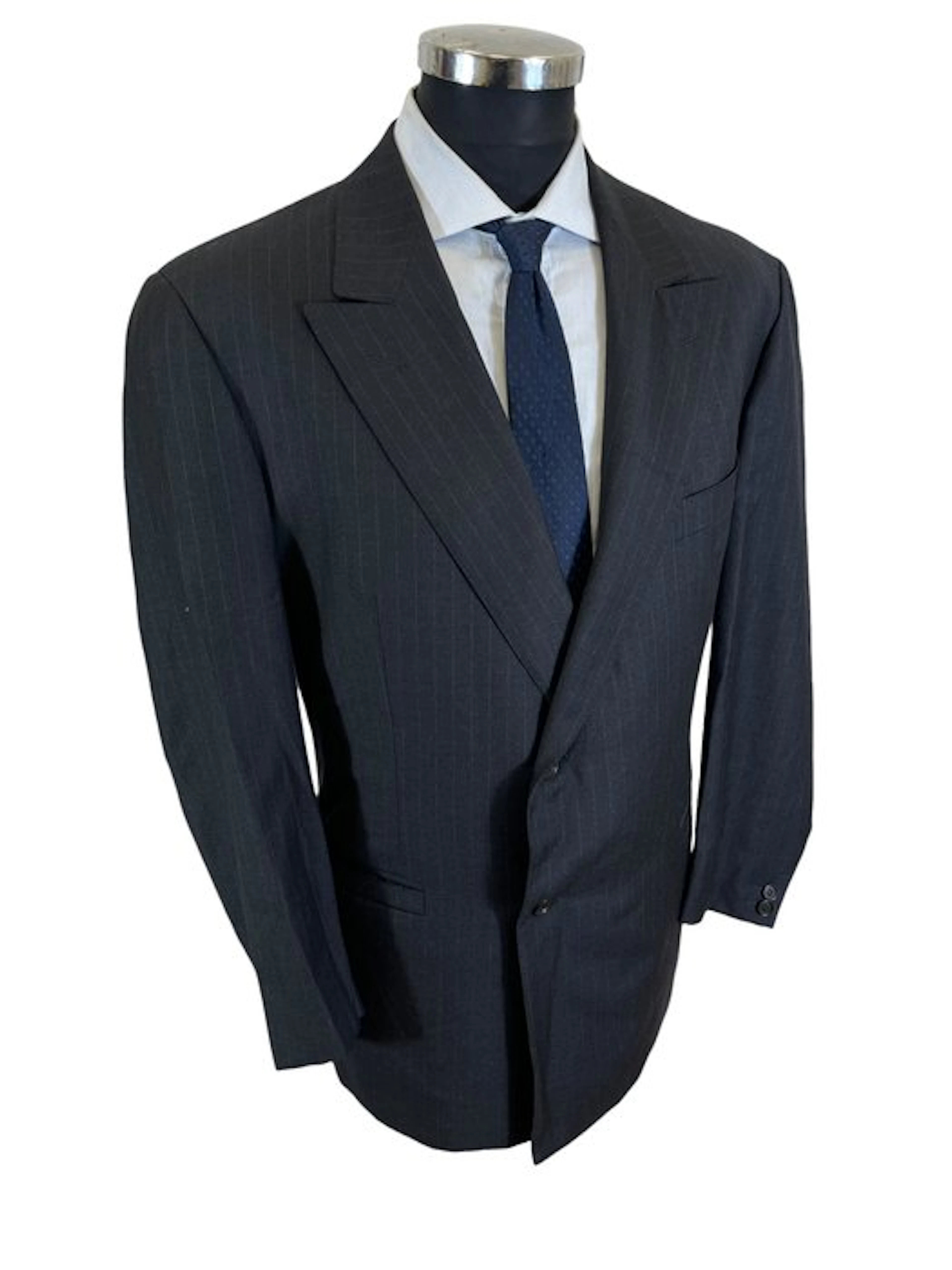 GIANNI VERSACE Blazer Coat Premium 100% Wool Botton Classic collection Tg