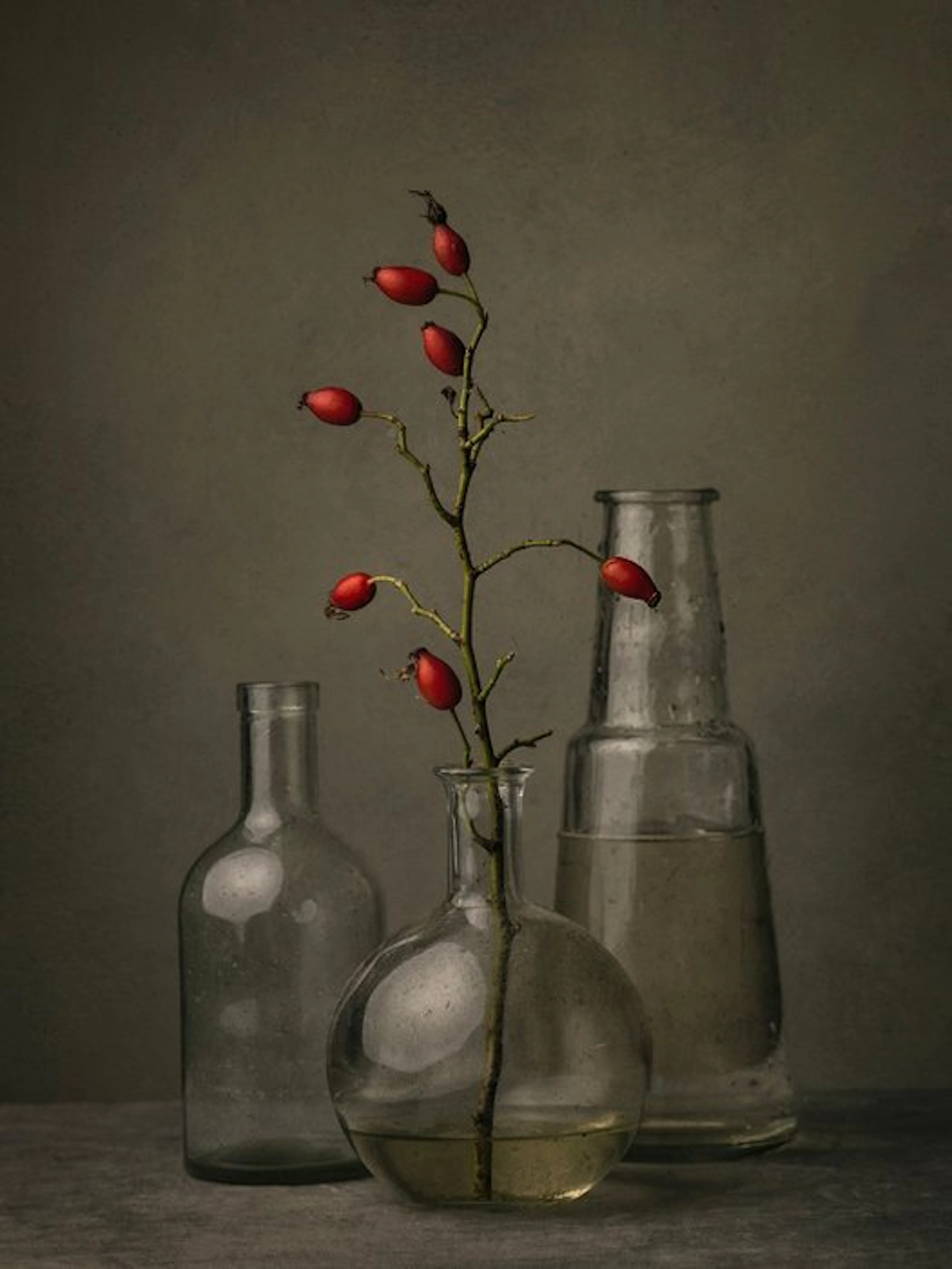 Tessa Posthuma de Boer - Composition with glass no.3