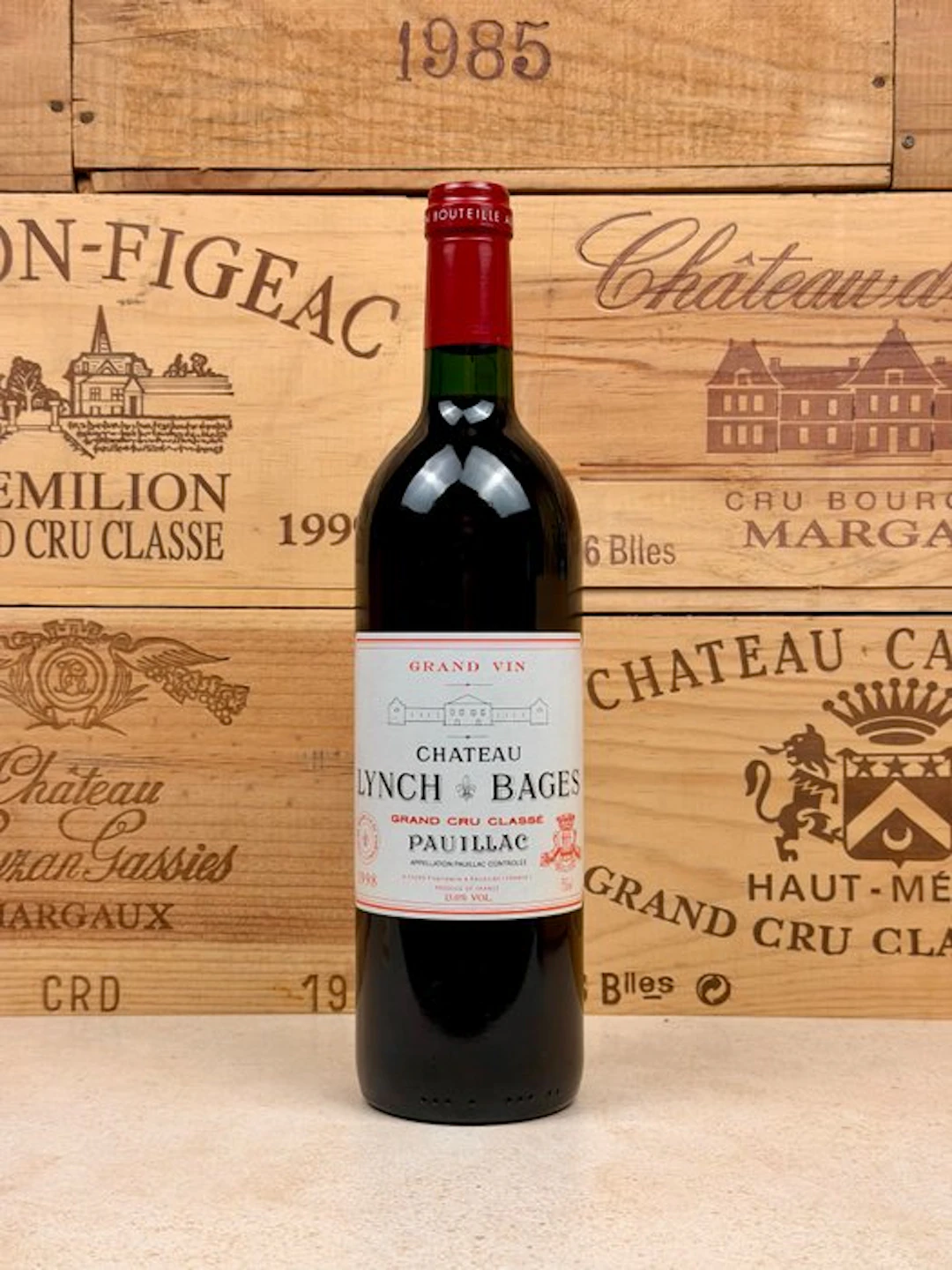 1998 Chateau Lynch Bages - Pauillac 5ème Grand Cru Classé - 1 Bottle (0.75L)