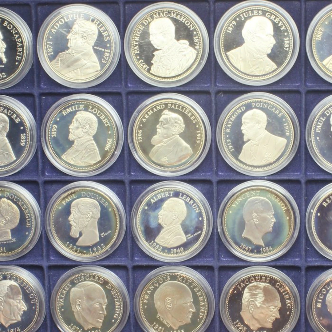 France. Coffret Présidents de la République Belle Epreuve