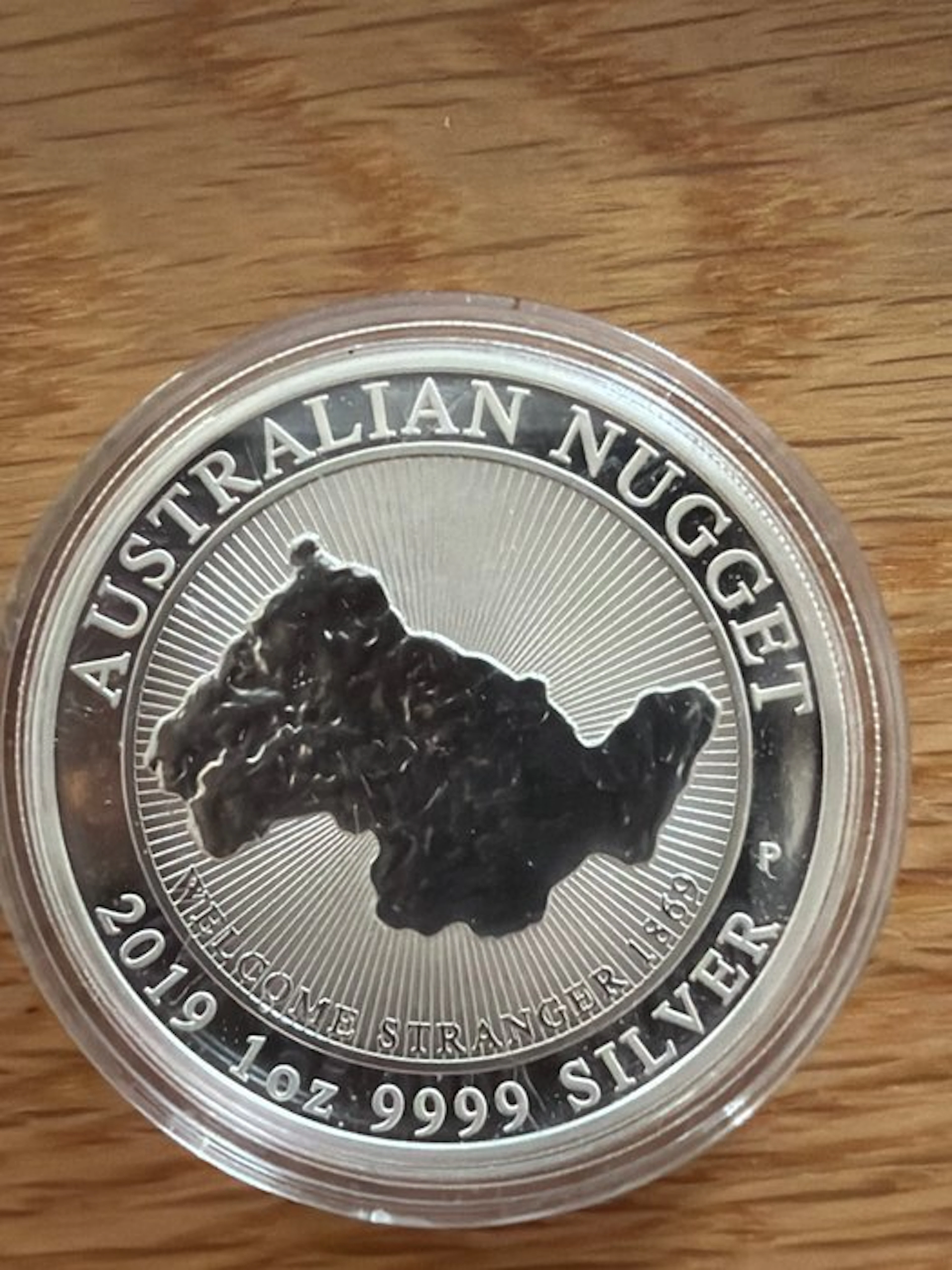 Australia. 1 Dollar 2018 "Nugget" 1 oz (.999) (No reserve price)