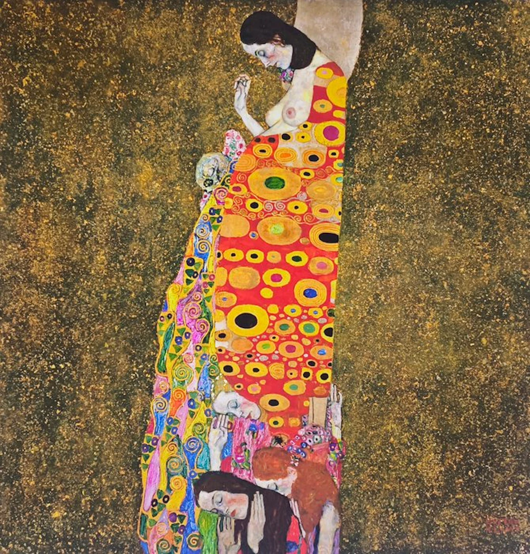 Gustav Klimt (1862–1918) (after) - "Hope II, 1907-08"