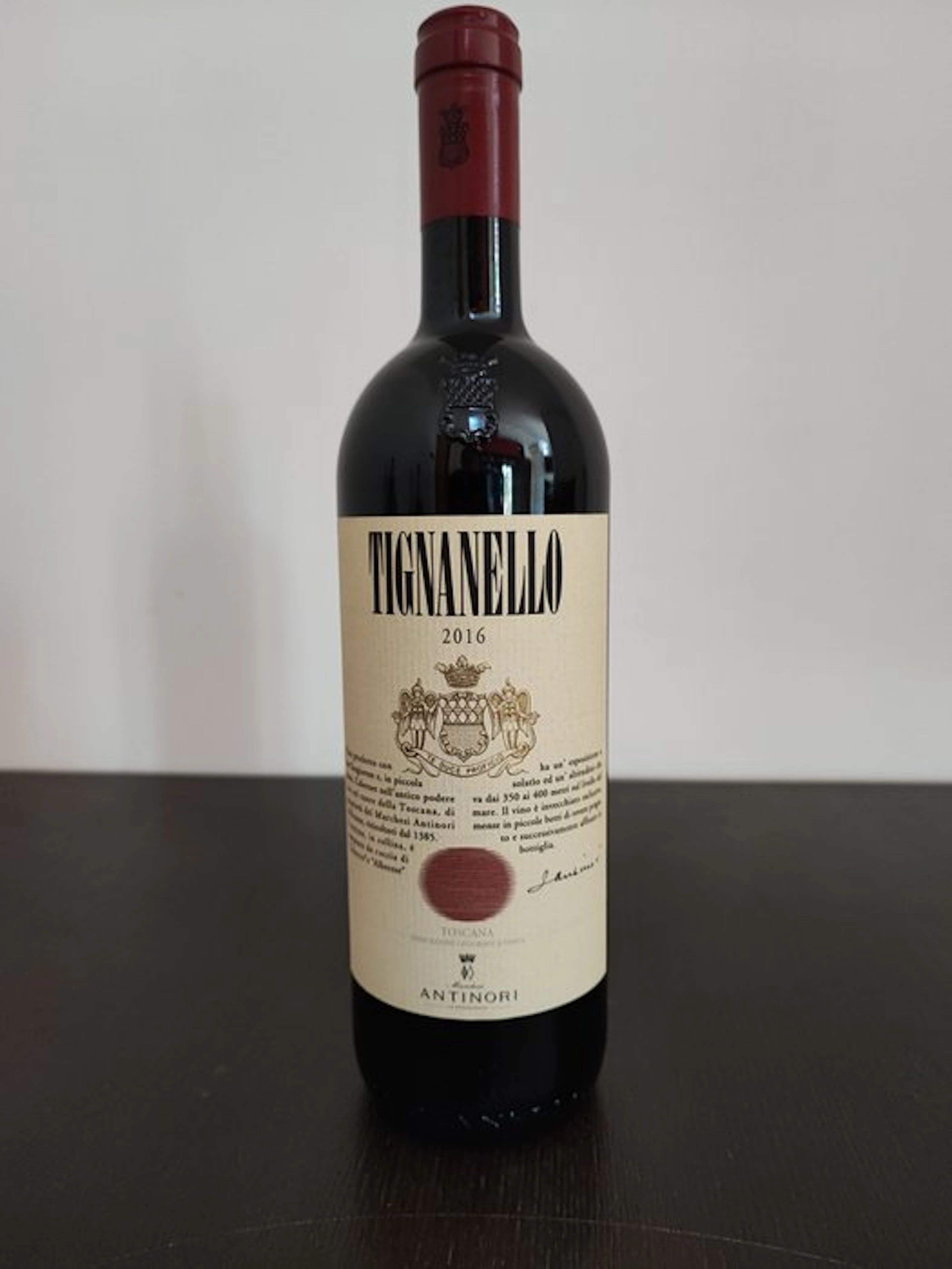 2016 Marchesi Antinori Tignanello - Tuscany IGT - 1 Bottle (0.75L)