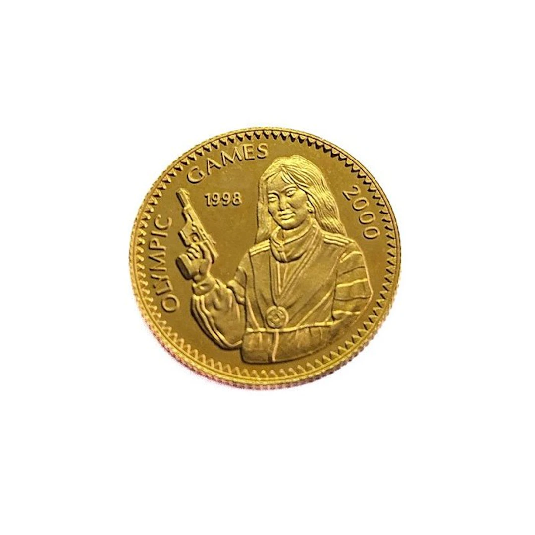 Mongolia. 800 Togrog 2000 Olympic Games, Shooter
