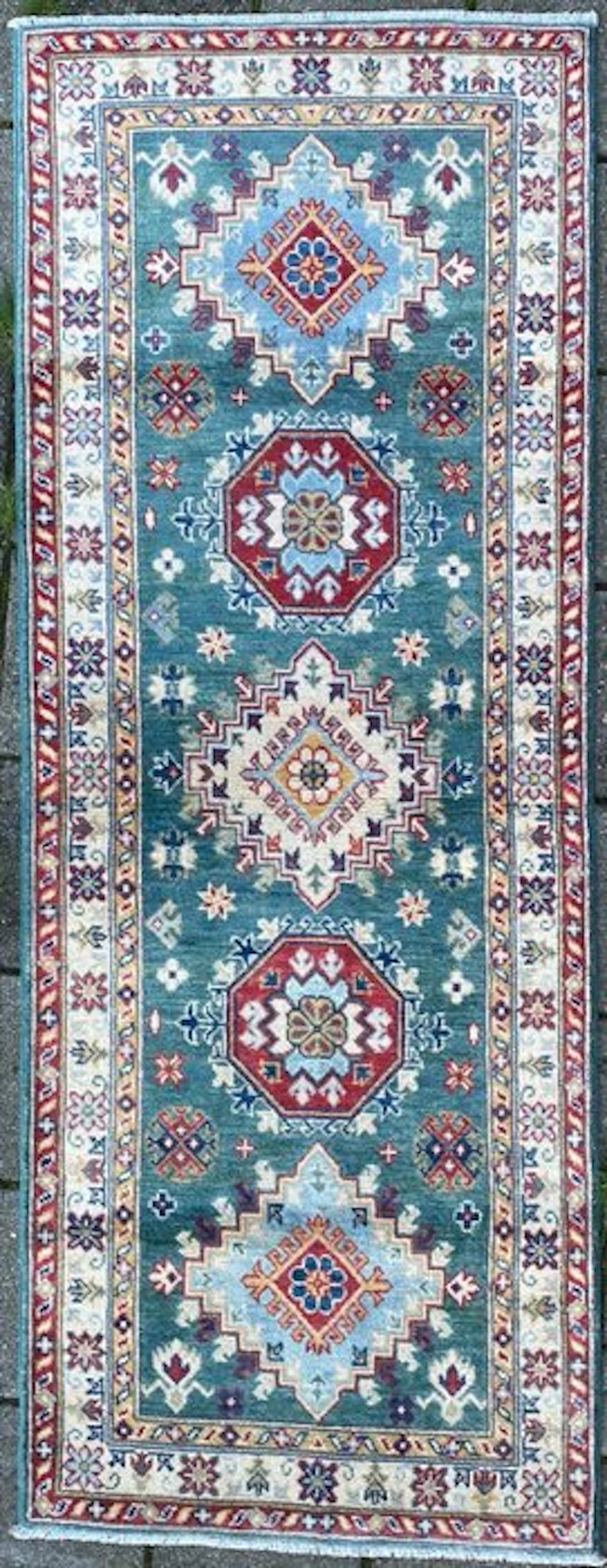 Kazak, hand-knotted - Carpet - 212 cm - 79 cm