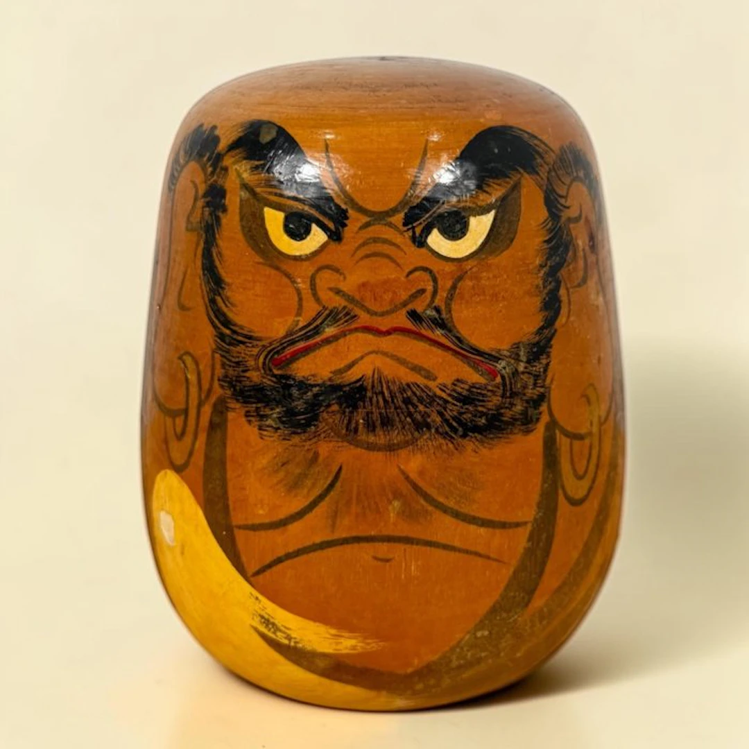 Daruma - Wood - Kazuo Takamizawa - Japan - Shōwa period (1926-1989)