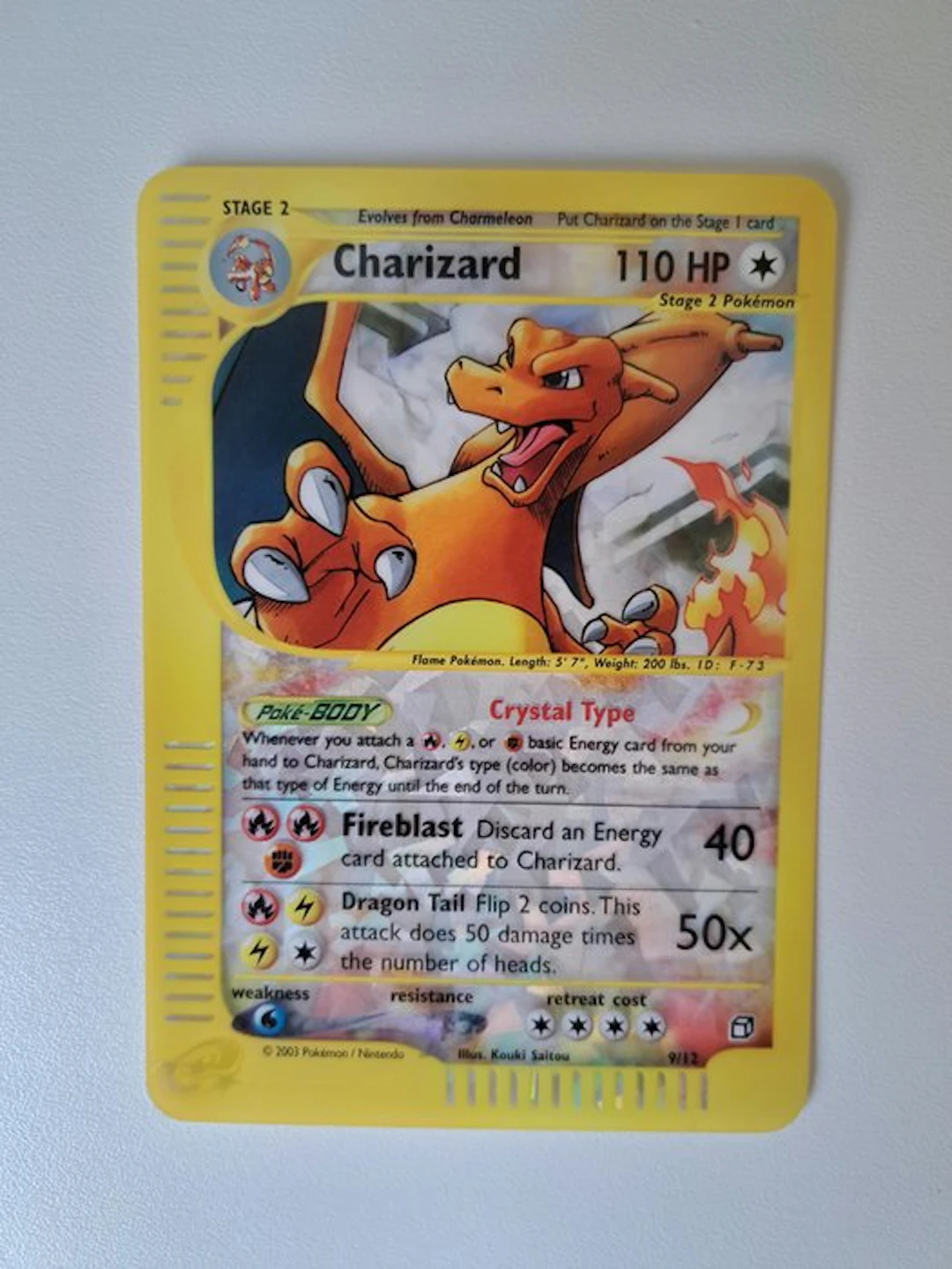 Pokémon - 1 Card - Charizard 9/12