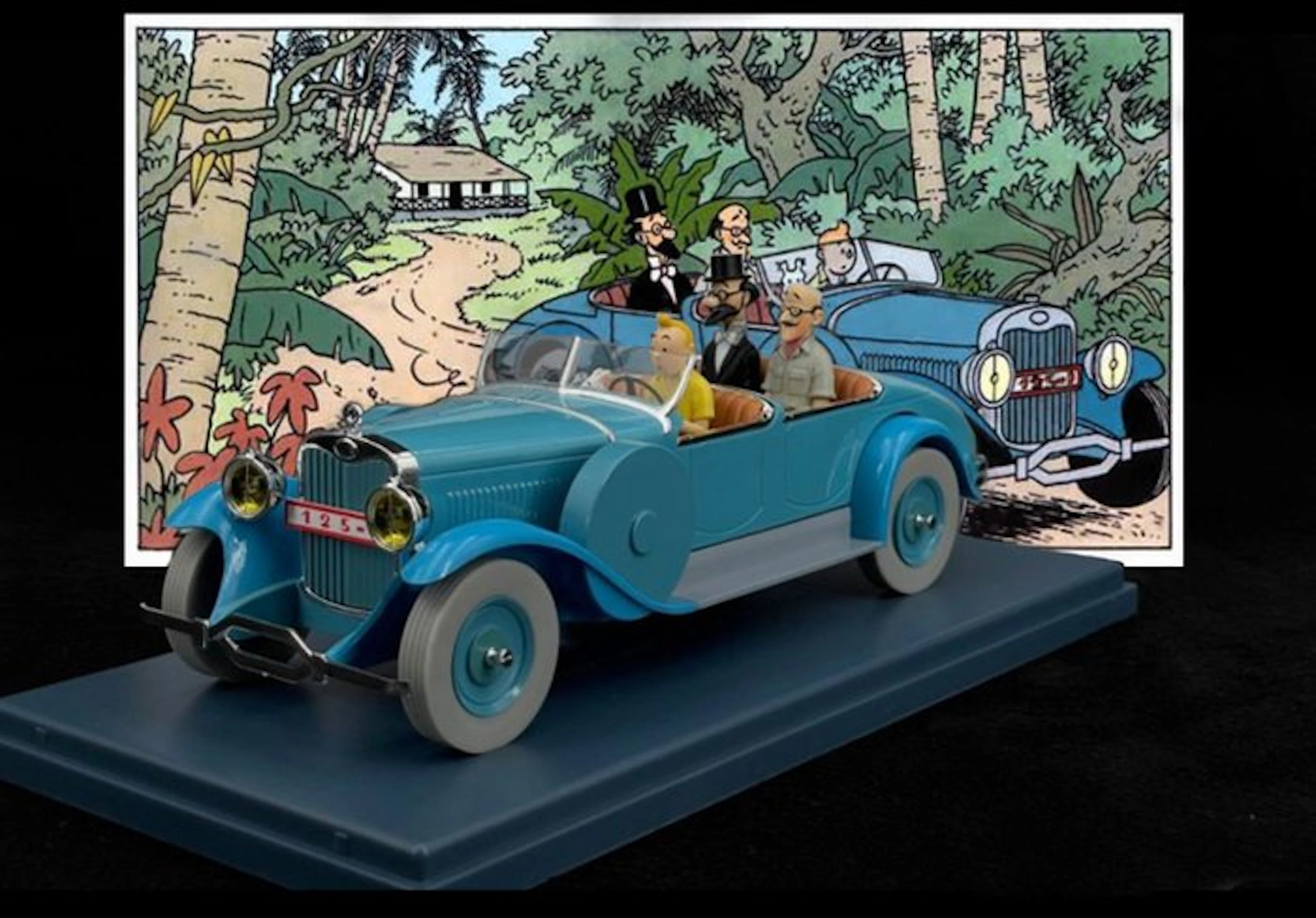 Moulinsart/Hachette - Tintin - 1 - Voiture 1/24 - La...