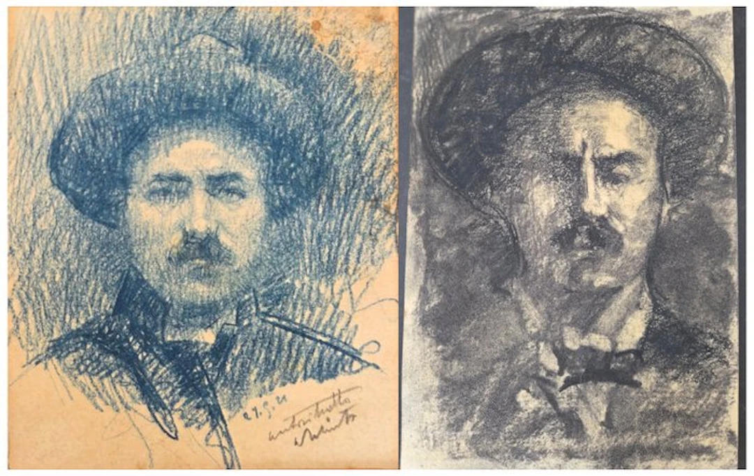 Francesco Paolo Michetti (1851-1929) - Autoritratto