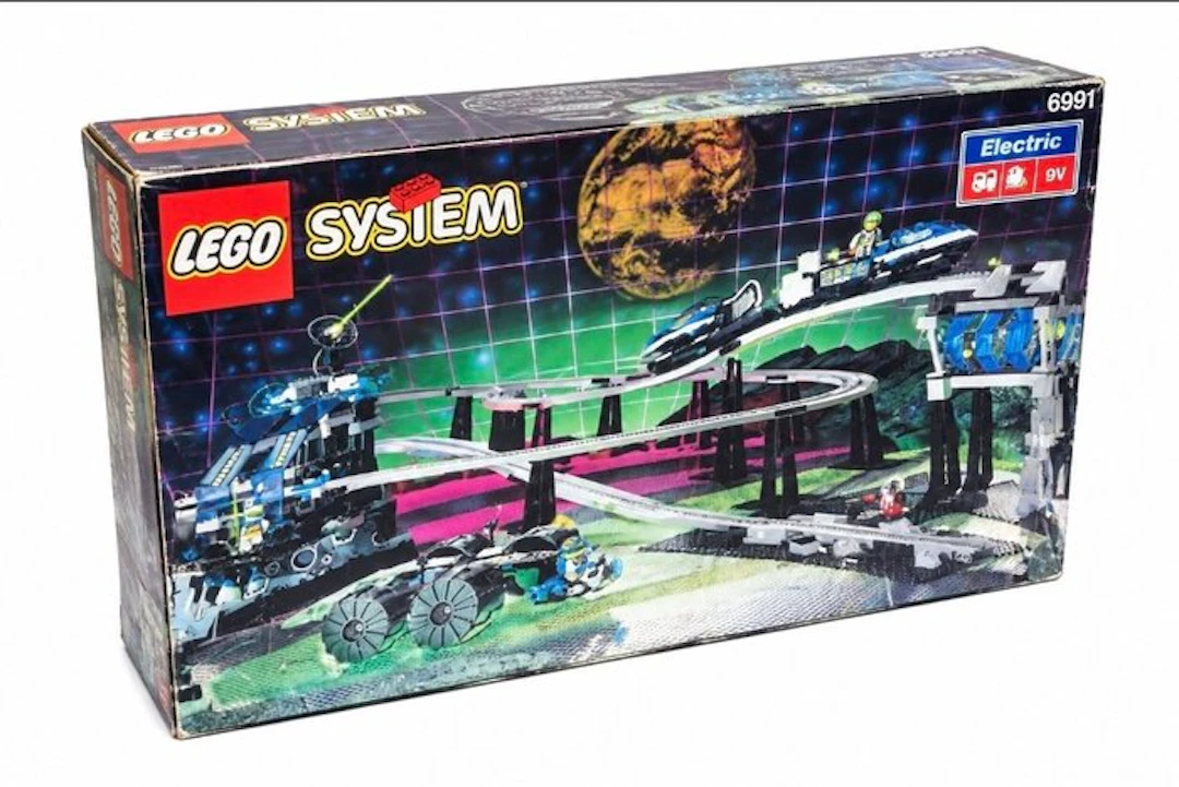 LEGO Set - Unitron Monorail Transport base - Space - 6991
