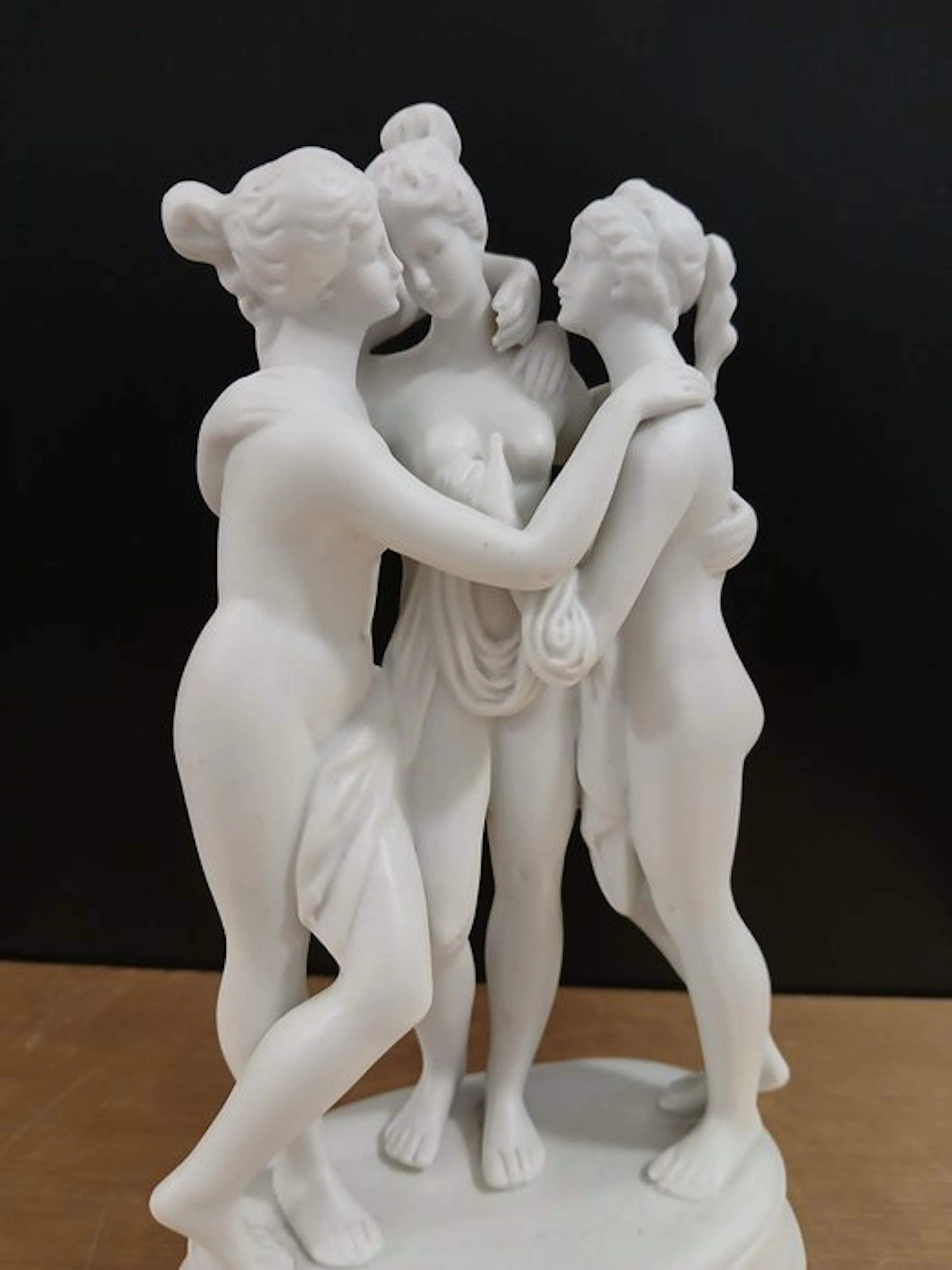 Katzhutte Hertwig & Co. - Figurine - The Three Graces by Canova - Porcelain