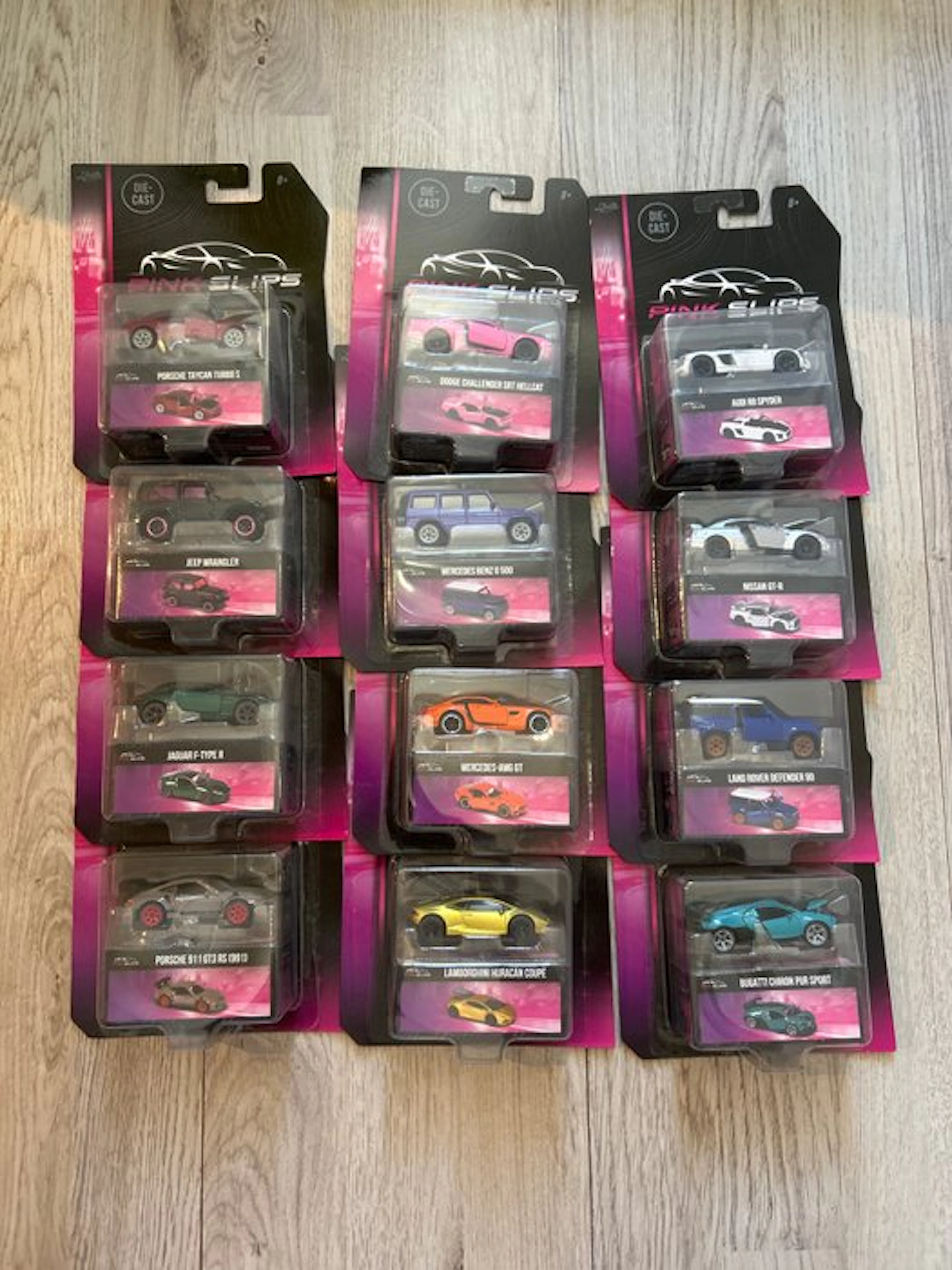 Jada Toys 1:64 - Model car (12) - Pink Slips collectie (First Wave)