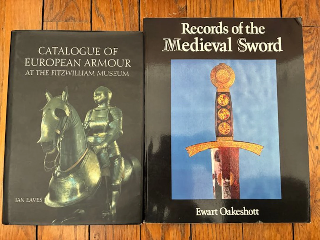 Ewart Oakeshott Ian Eaves - Records of medieval swords...