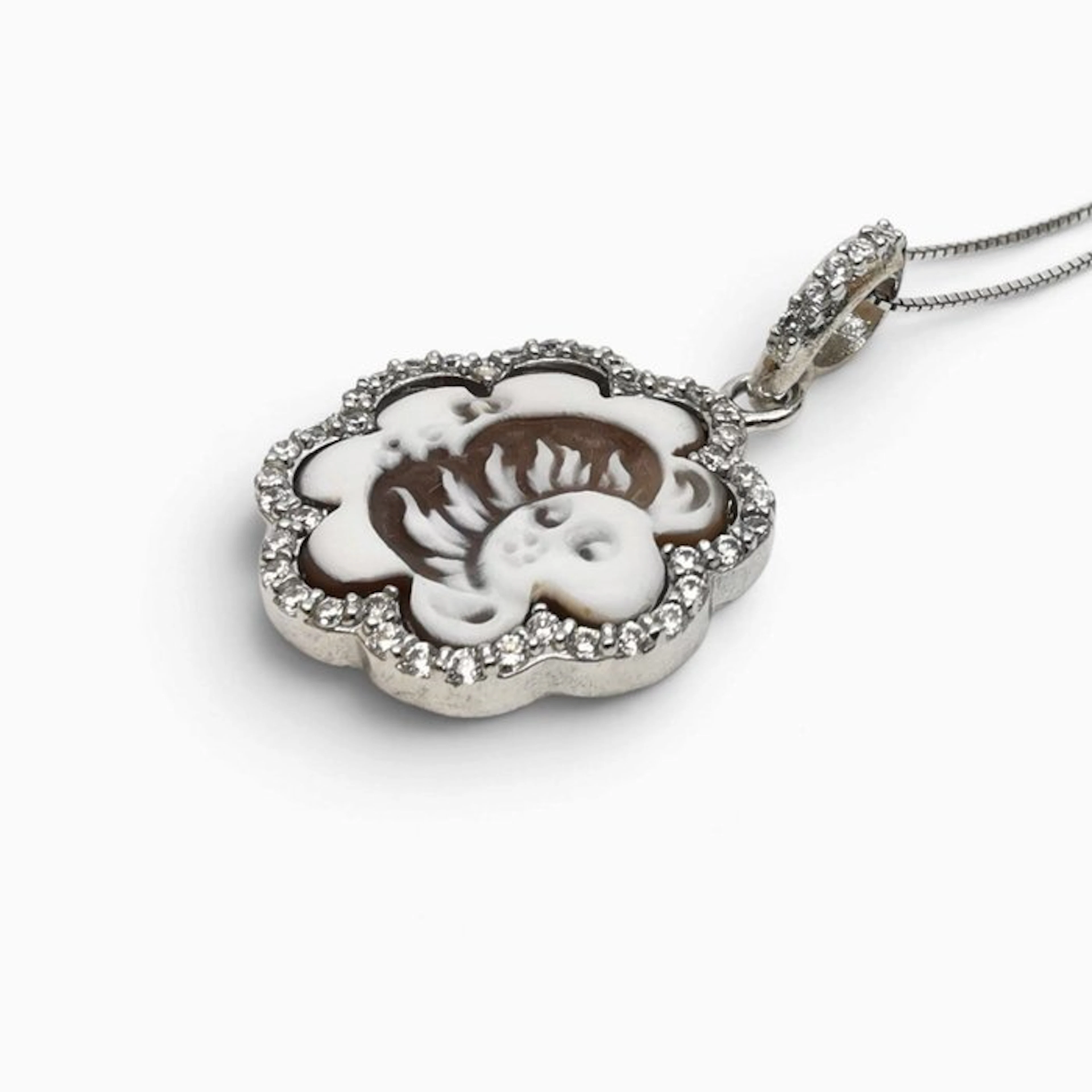 Sterling Silver 925 - Necklace with pendant - Italian craftsmanship