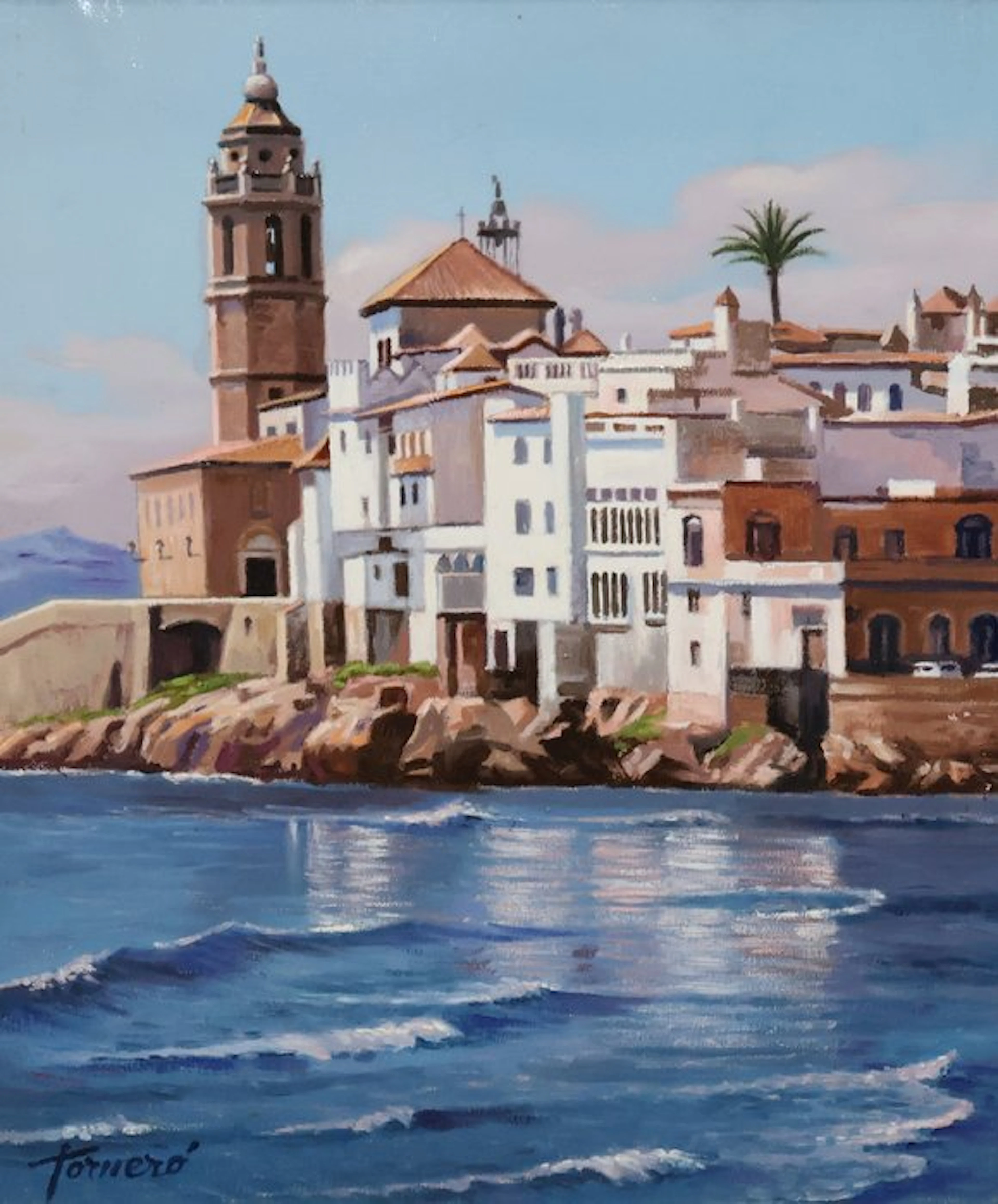 Francesc Torneró Gómez (1936) - Vista de Sitges