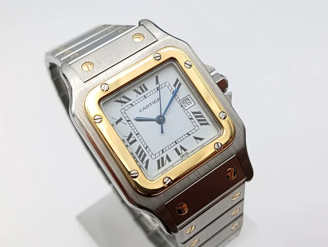 Cartier - Santos Carrée GM - Serviced - 2961 - Men - 1980-1989