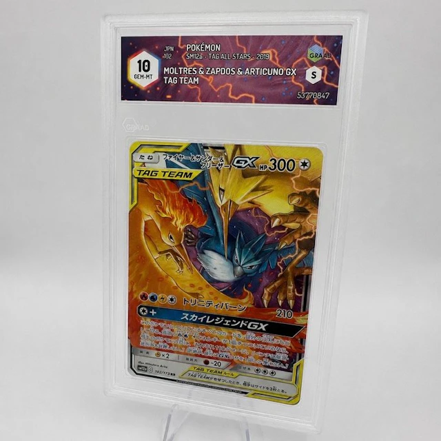 Pokémon - 1 Graded card - Moltres & Zapdos & Articuno...