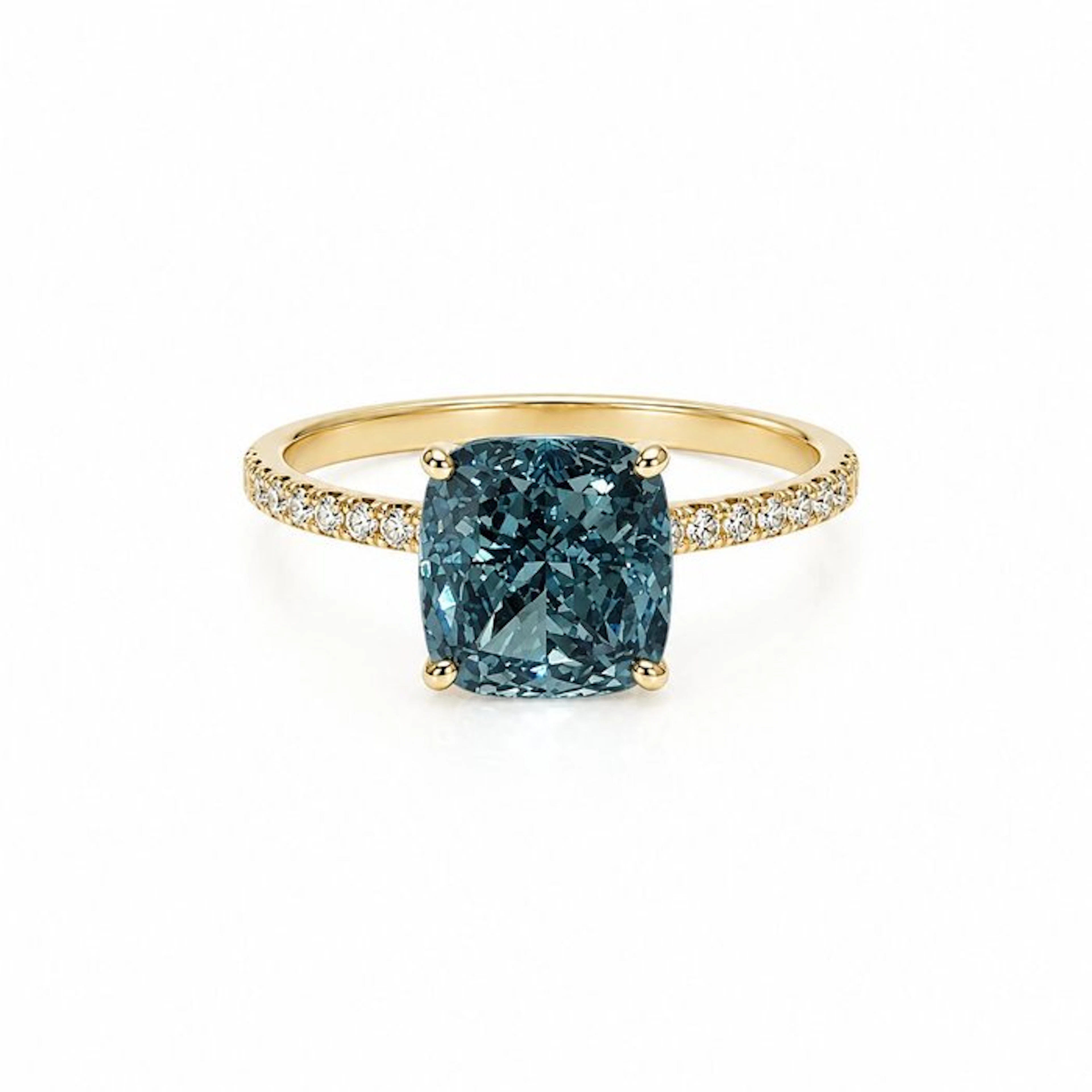 No reserve price - Ring - 14 kt