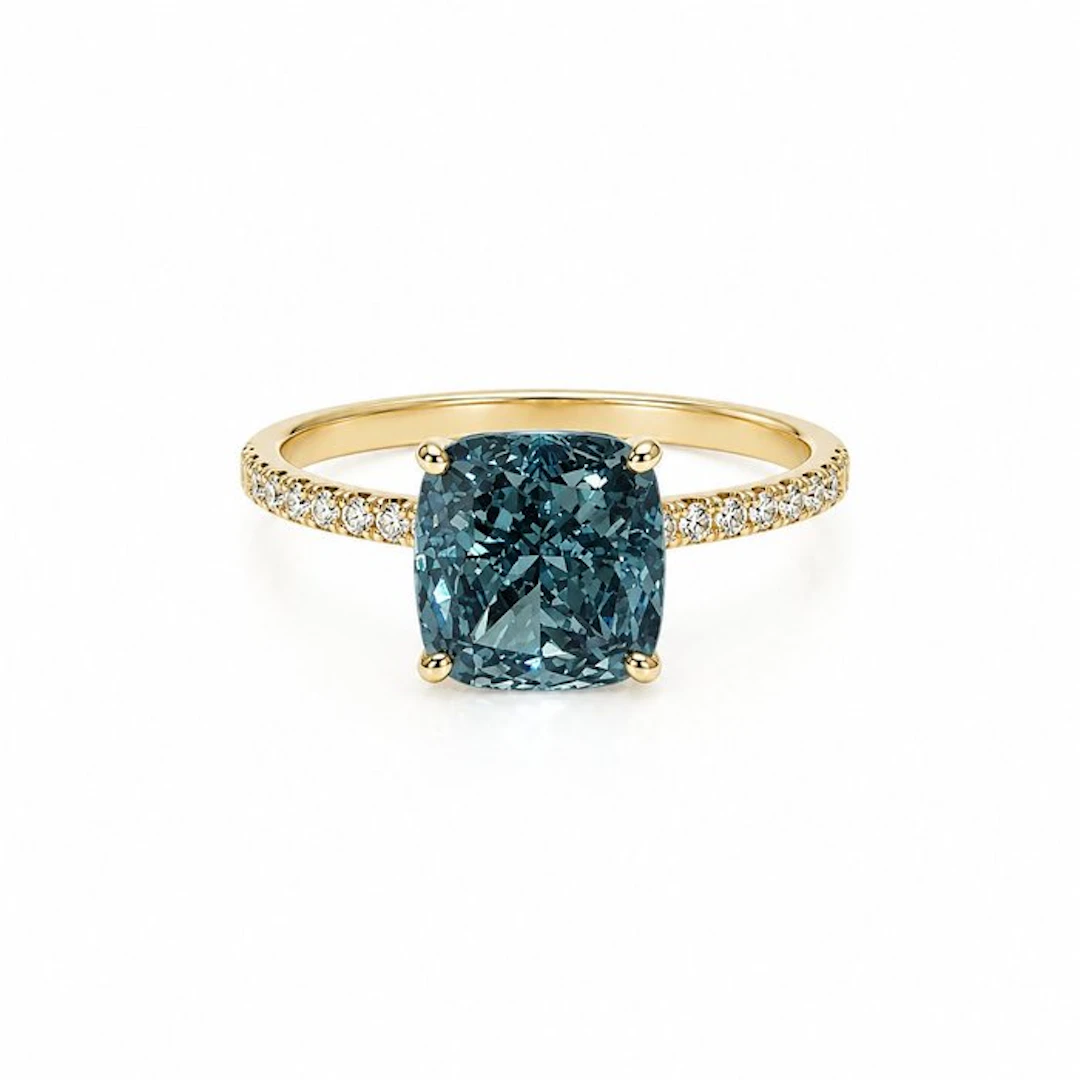 No reserve price - Ring - 14 kt