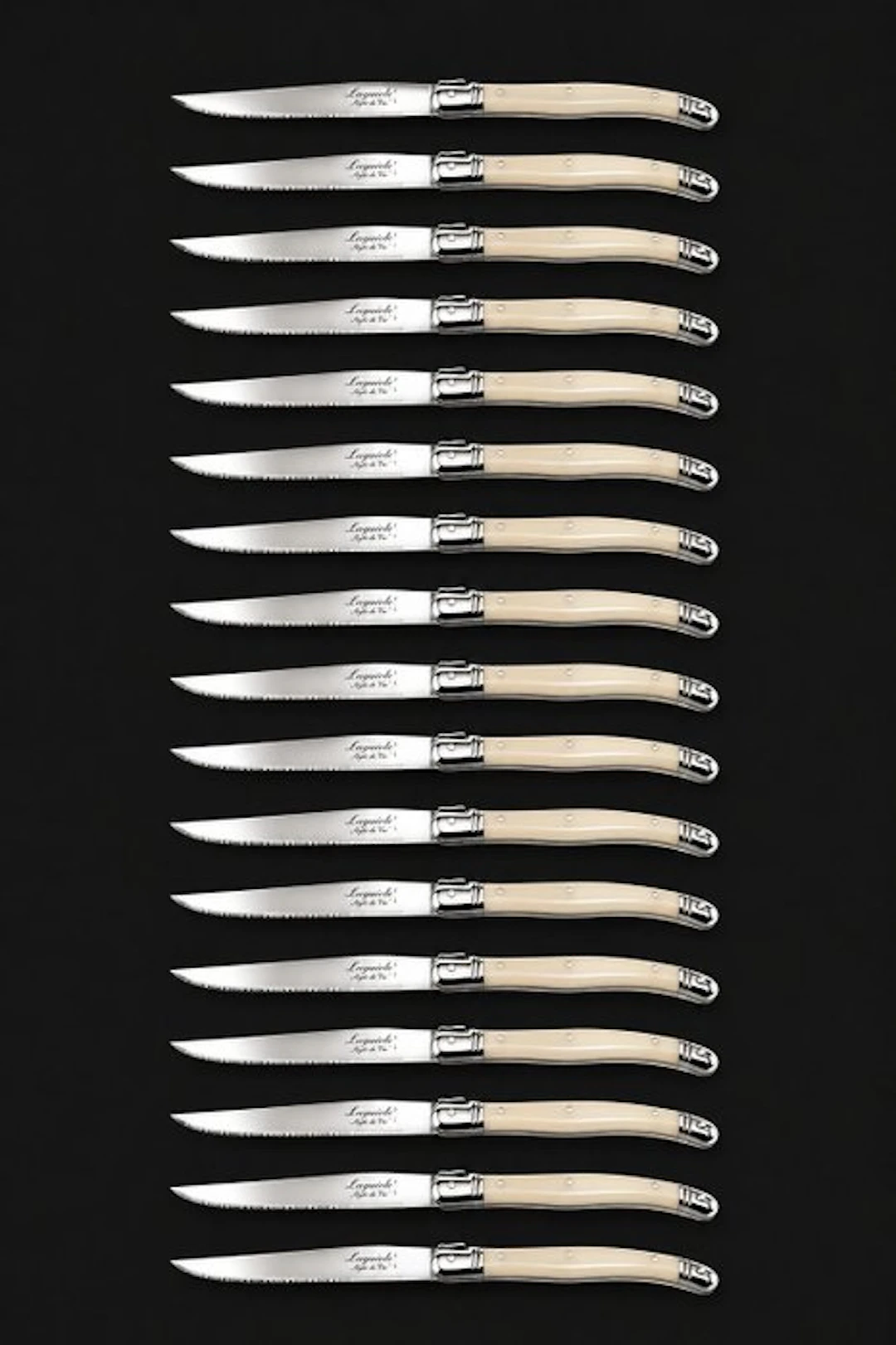 Laguiole - 18x Steak Knives - Pearl - style de - Table...
