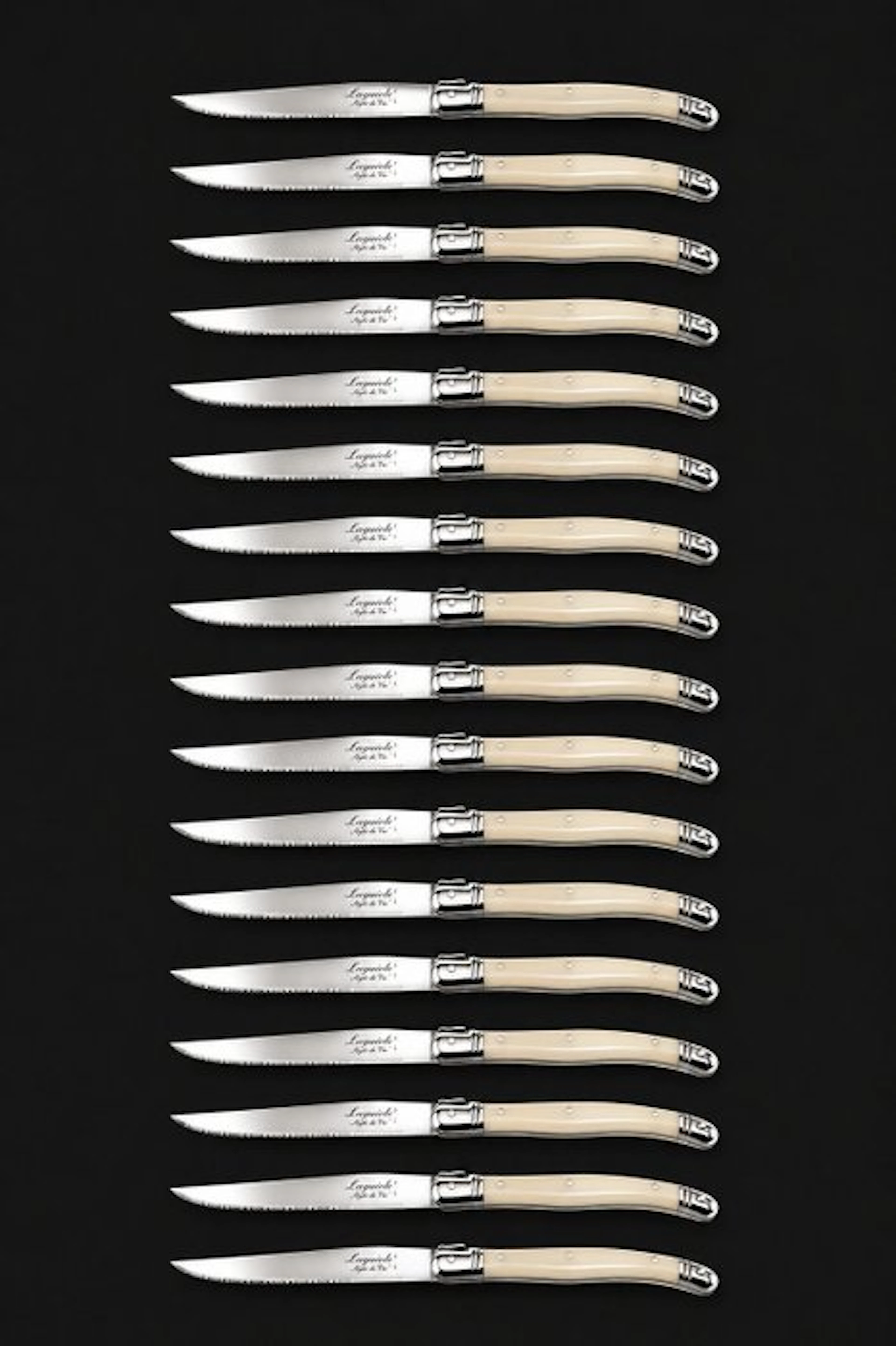 Laguiole - 18x Steak Knives - Pearl - style de - Table...