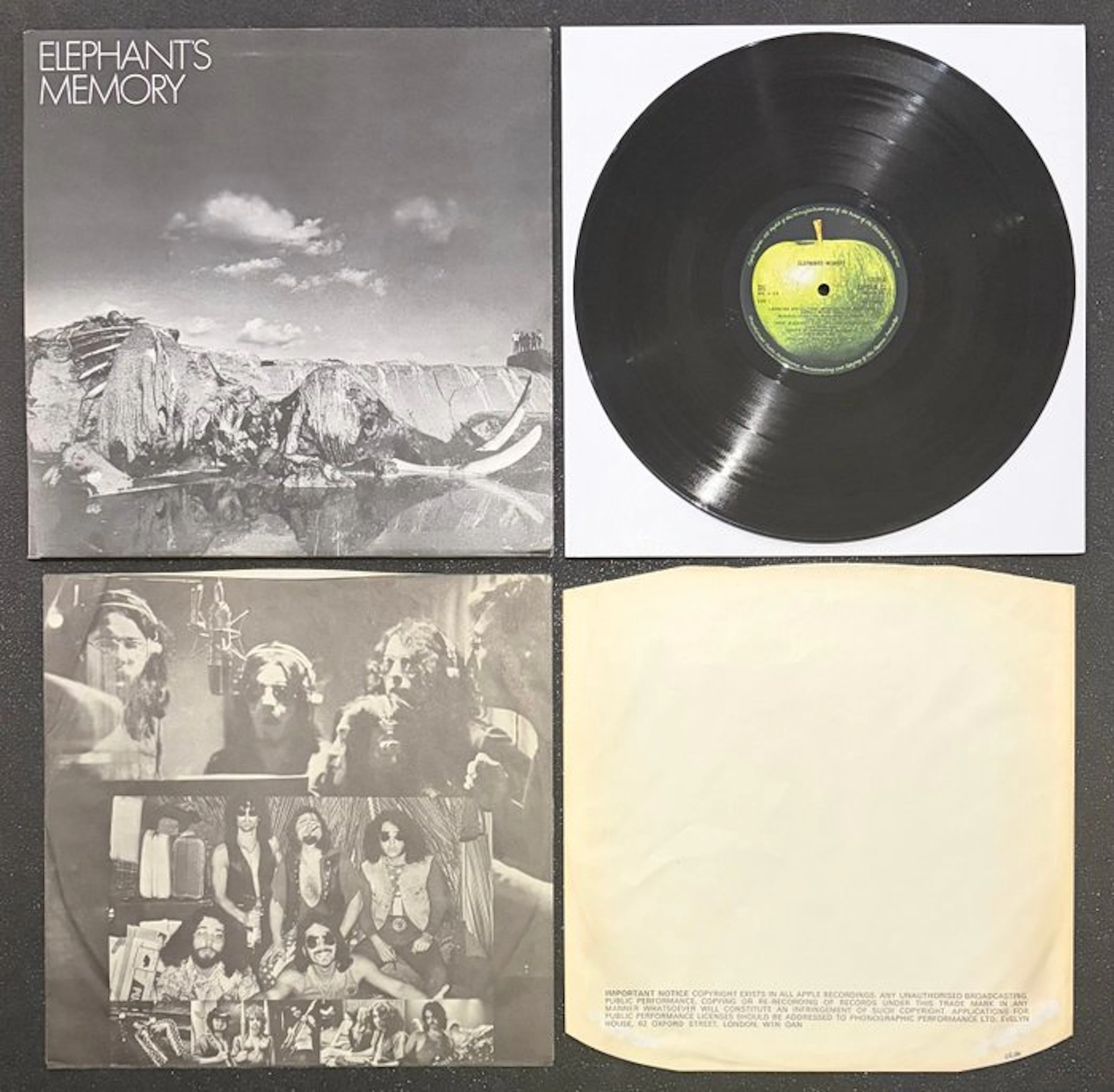 Elephant's Memory - Elephant’s Memory (UK) – 1st Pressing...