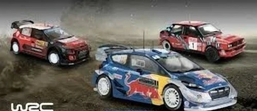 Hachette 1:24 - Model sports car (5) - Lotto con 5 Modelli Rally - WRC FIA