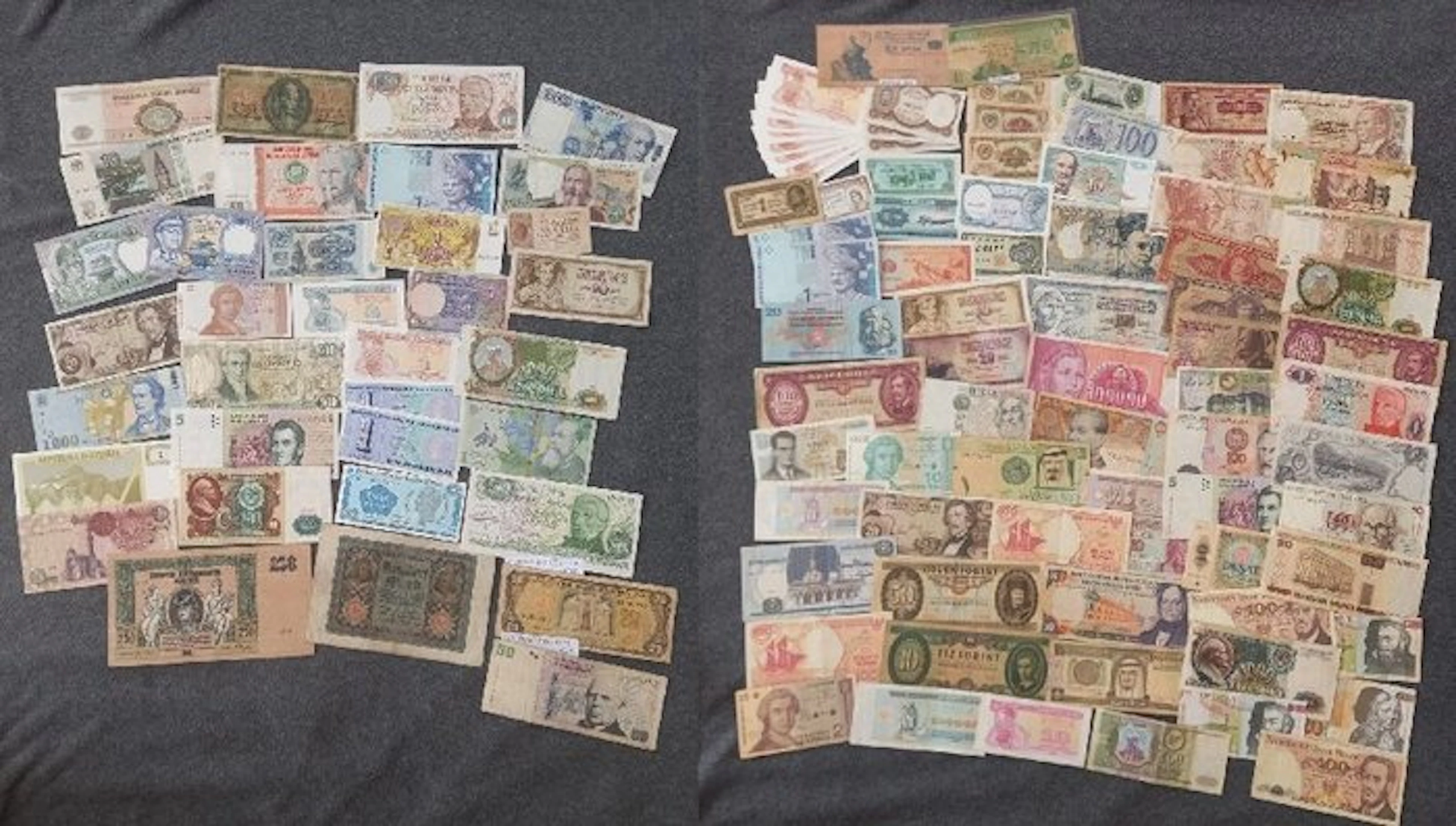 World. - 115 banknotes - various dates (No reserve price)