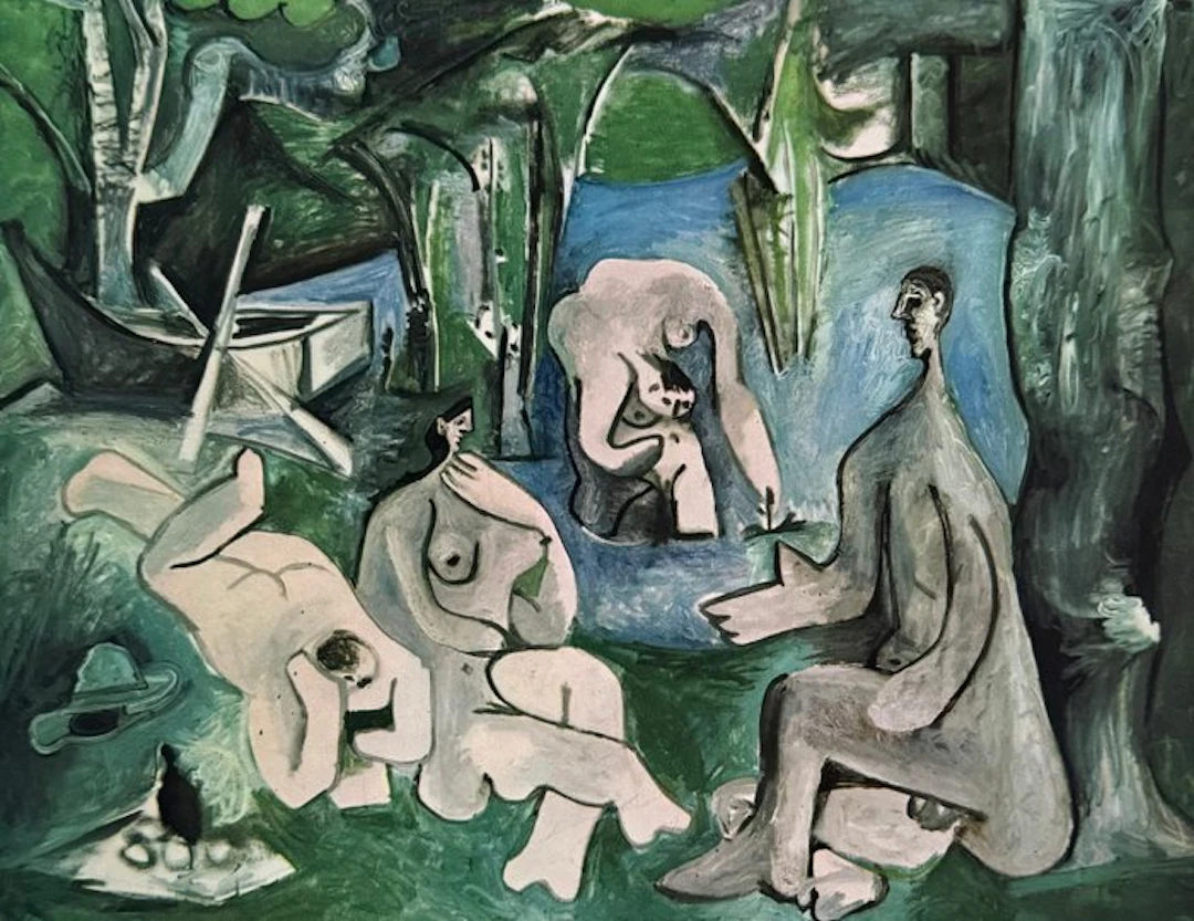 Pablo Picasso (1881-1973) - Lithograph: “Le Déjeuner sur l'herbe, 1961”.