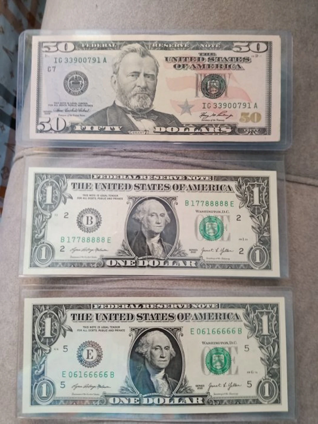 United States of America. - 3 banknotes - various dates (No reserve price)