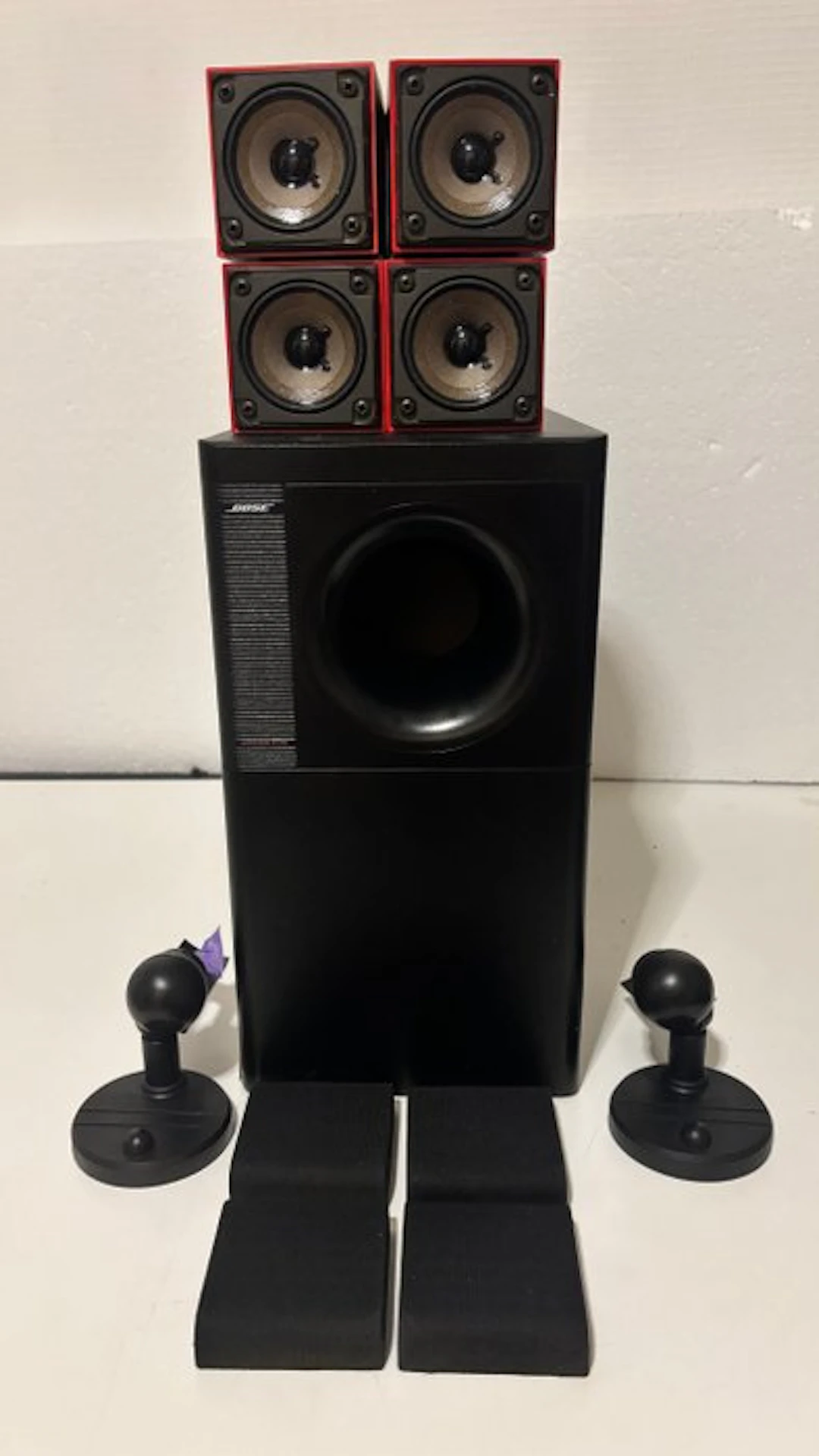 Bose - Acoustimass® 5 Series II 'Redline Edition' Subwoofer speaker set