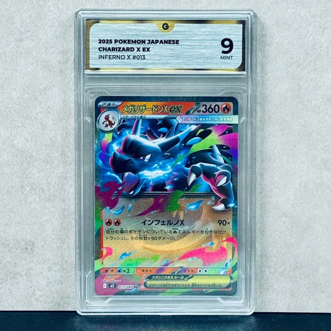 Pokémon Graded card - CHARIZARD X EX #013 2025 POKEMON...