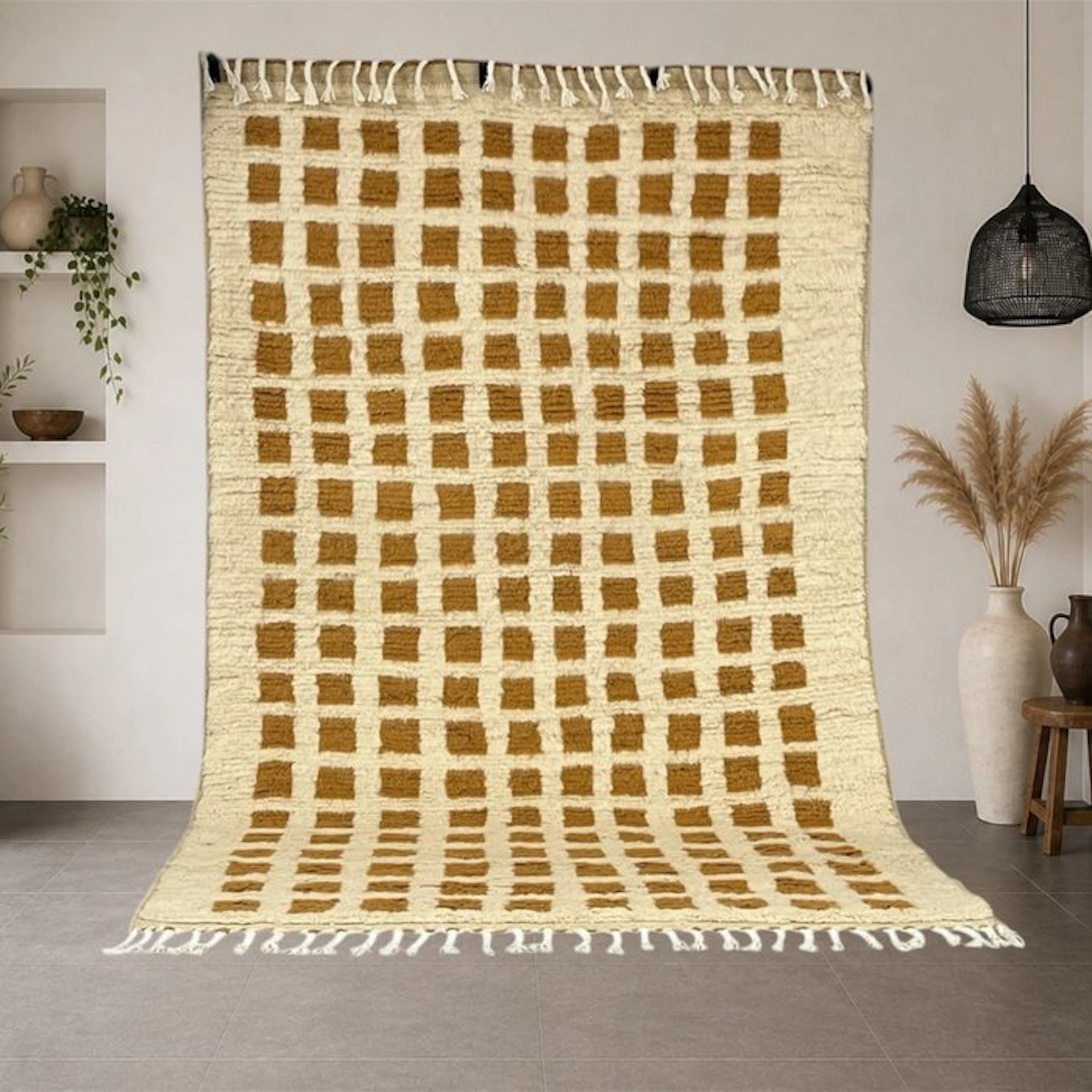 Berber, Authentic Beni Ourain rug – Berber minimalist...