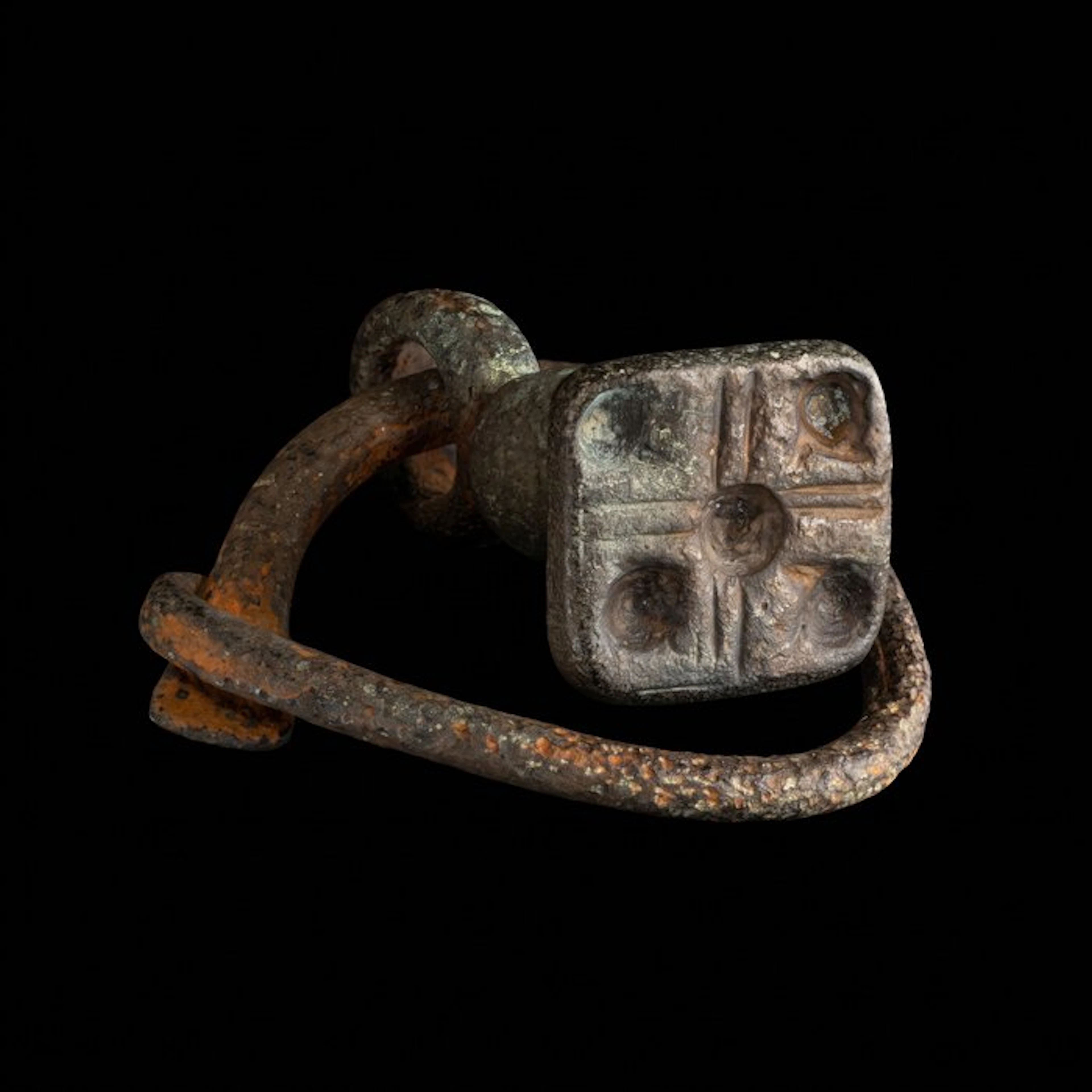 Late Roman/Early Byzantine RARE Jerusalem Cross Seal...