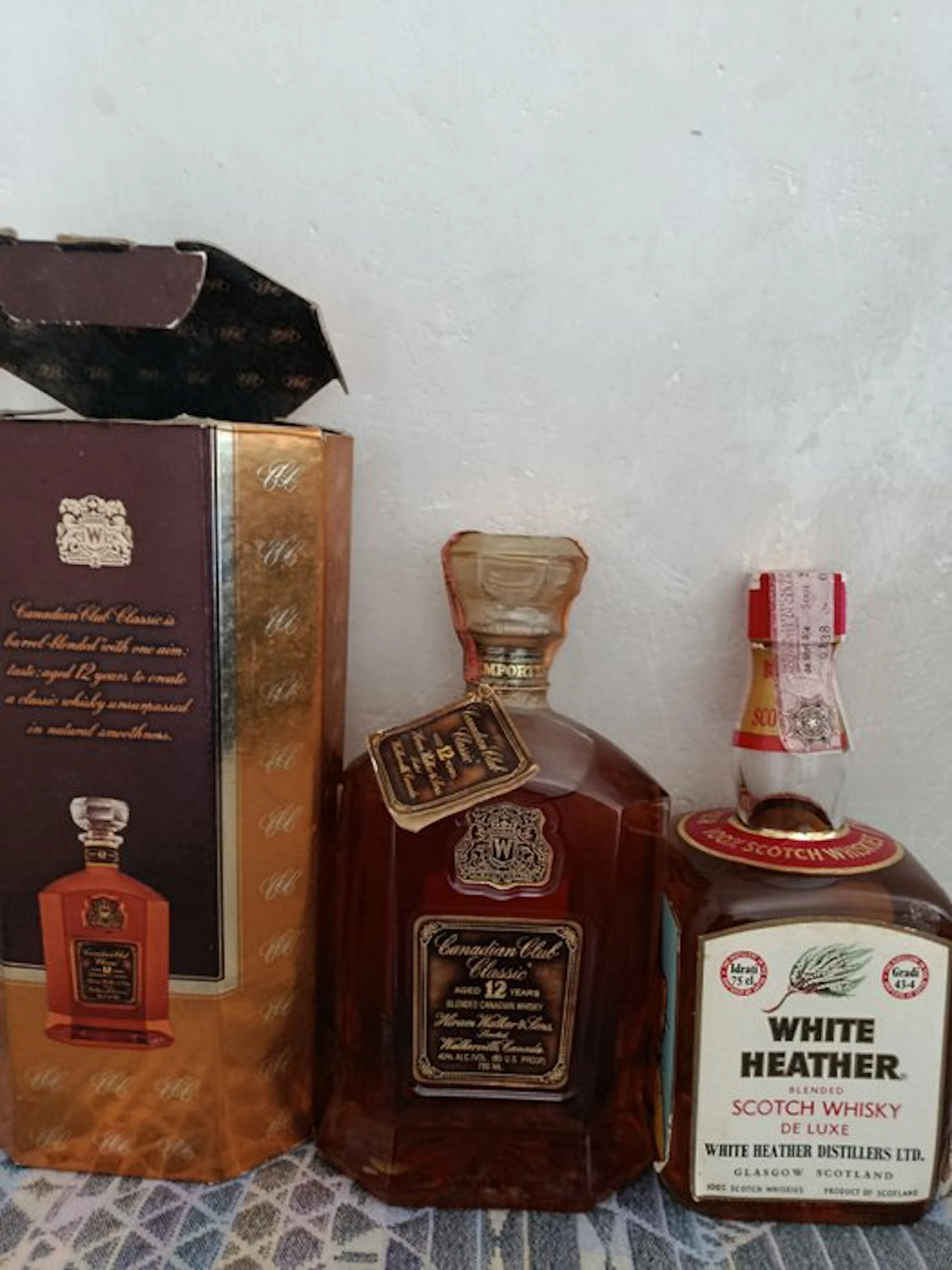 Canadian Club 12yo + White Heatehr - 75cl - 2 bottles