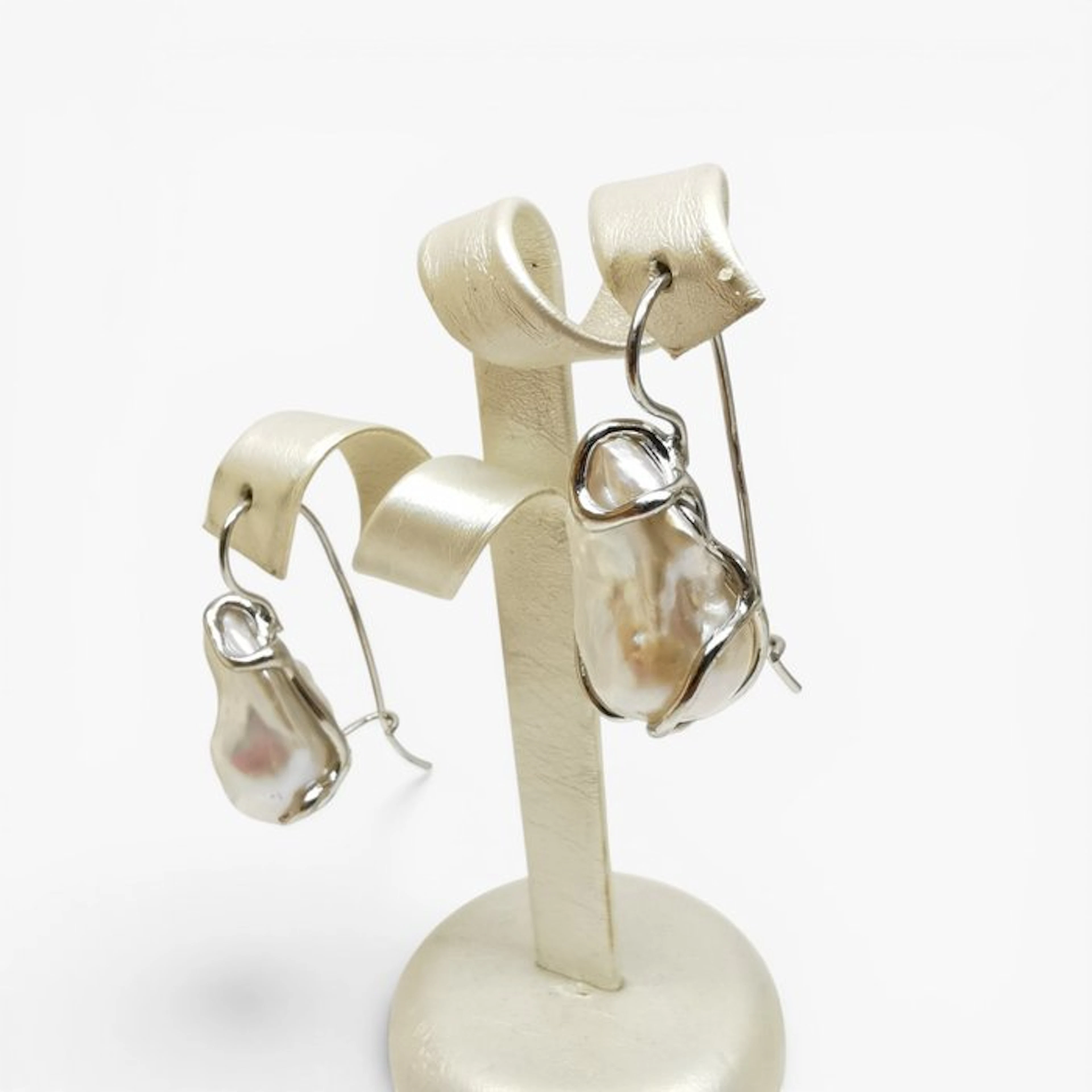 Pearl - Sterling Silver 925 - Earrings - Italian craftsmanship