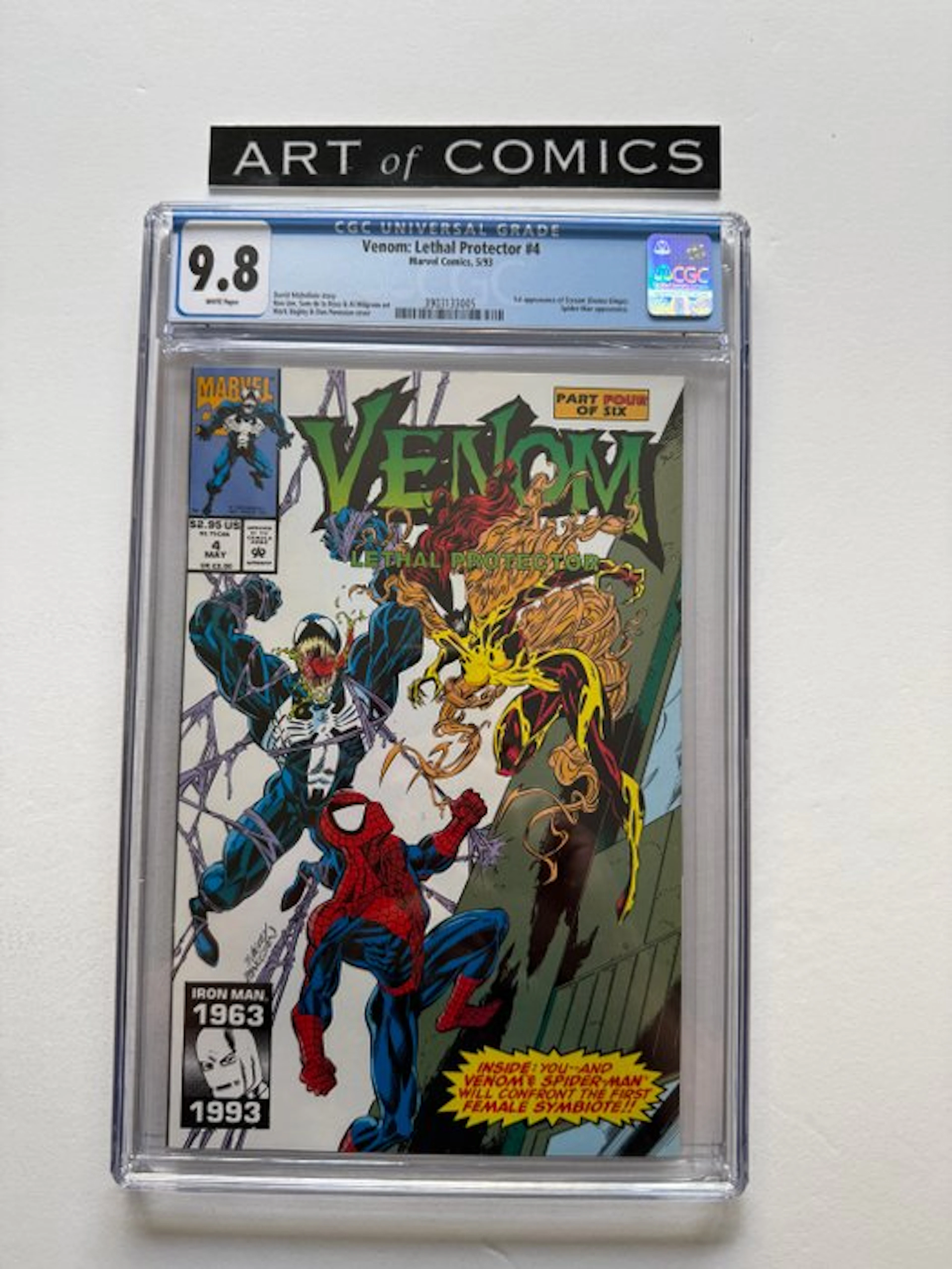 Venom: Lethal Protector #4 - CGC 9.8 - 1st appearance of...