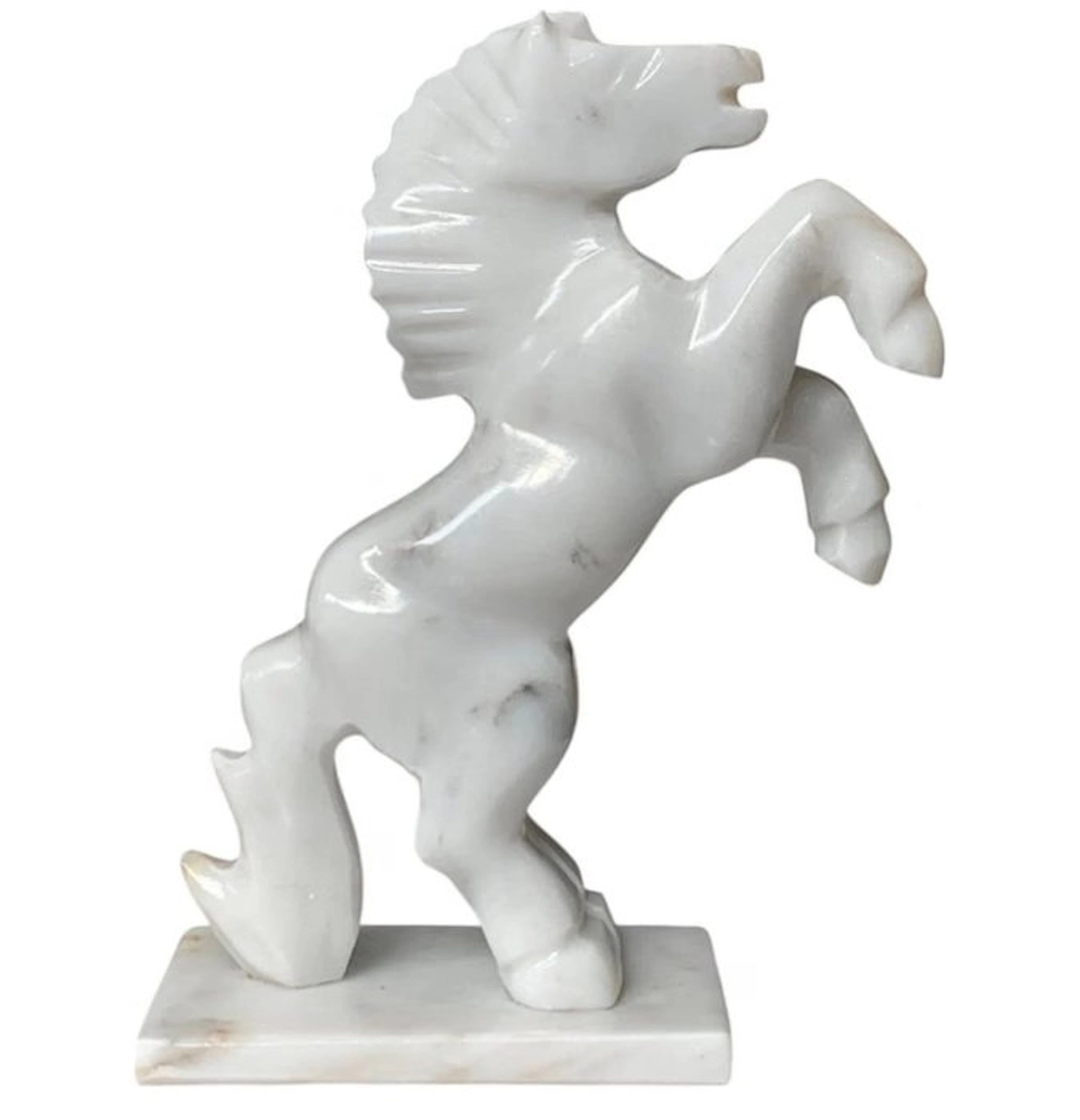 Figure - Cavallino - Carrara marble