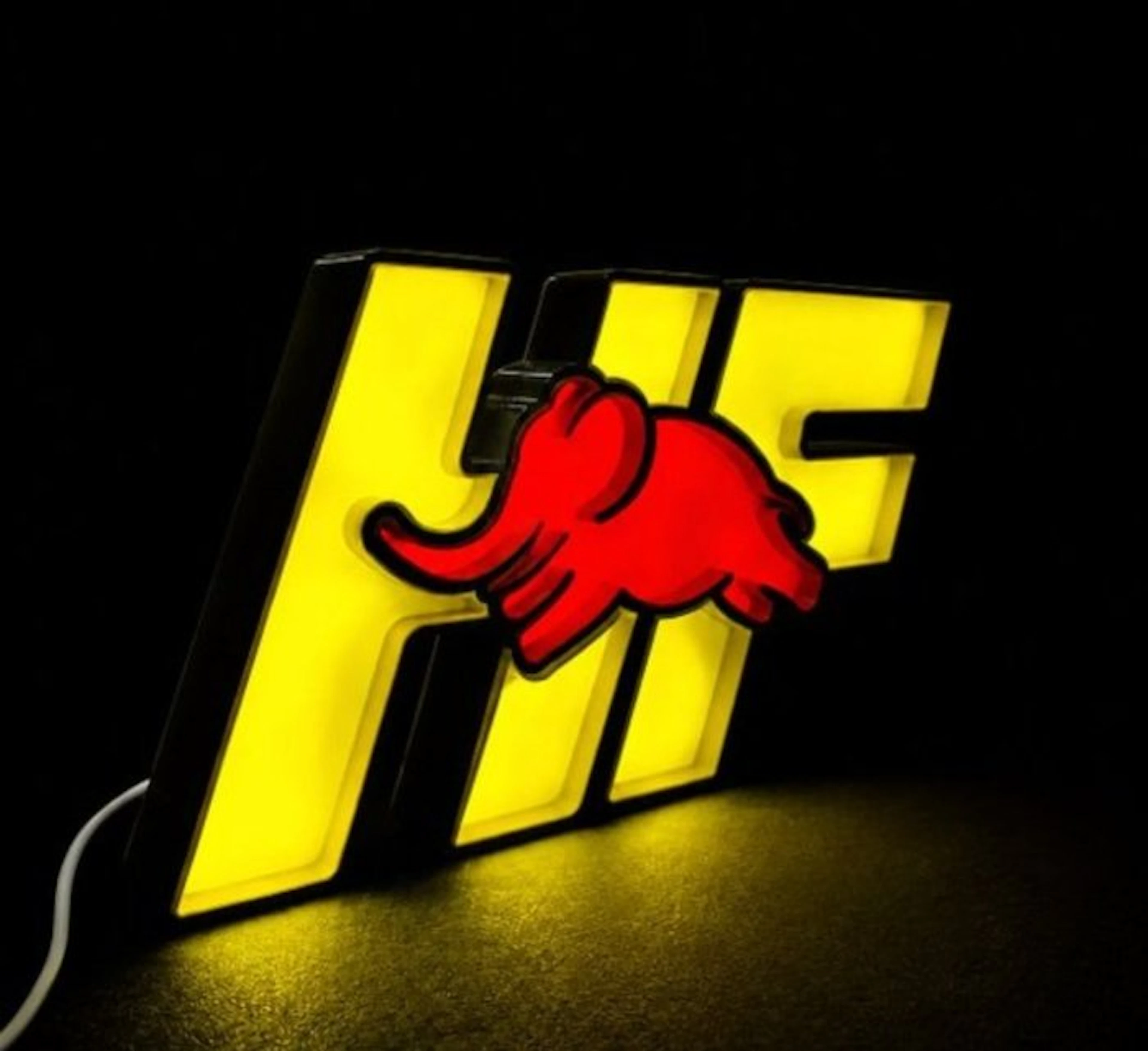 Lancia Delta HF illuminated display sign - Insegna...