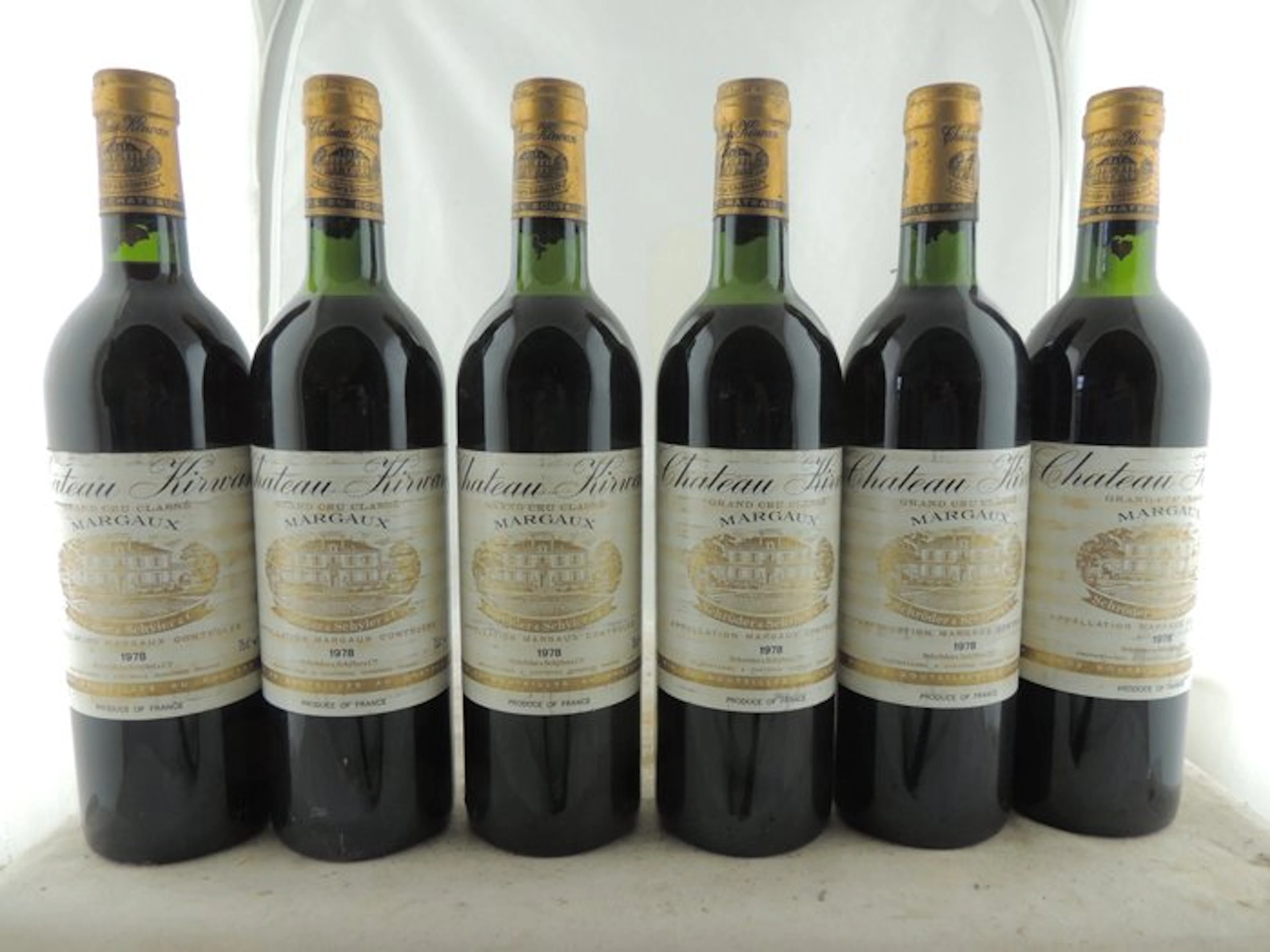 1978 Château Kirwan - Margaux 3ème Grand Cru Classé - 6 Bottles (0.75L)