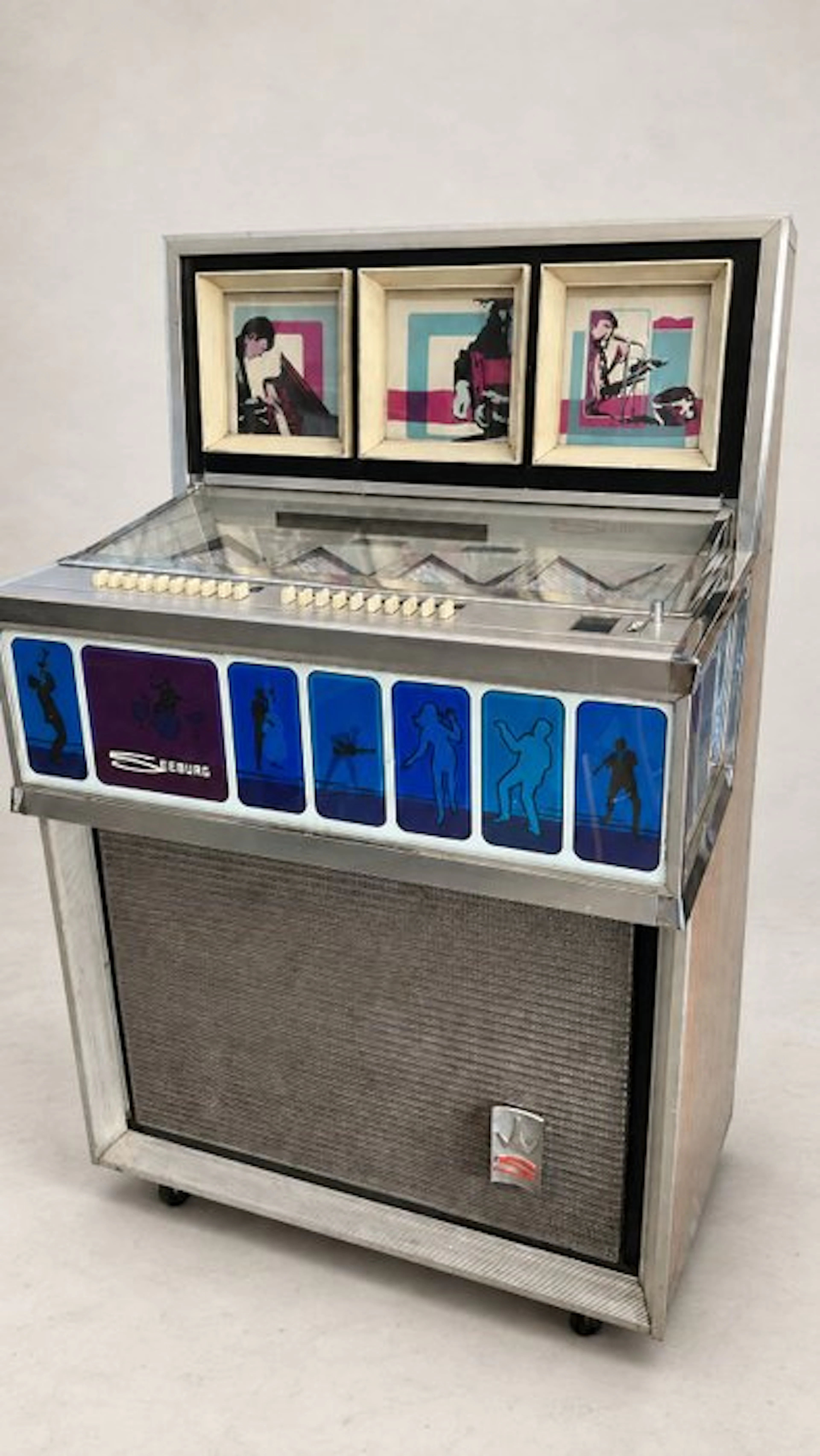 Seeburg - ES100 ‘phono-jet’ - werkt 100% - w/ RC- 100tm7 Jukebox